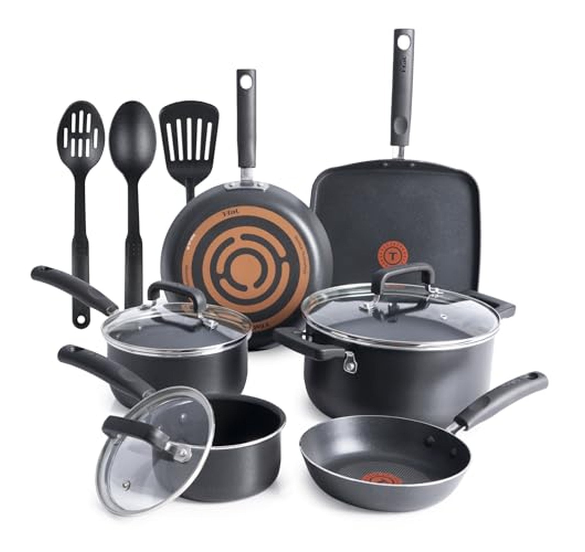 T-fal 12 Piece Nonstick Pots and Pans Set