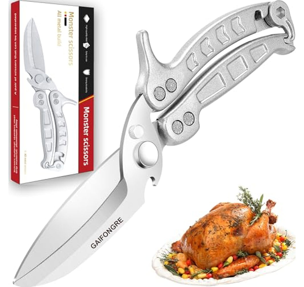 Heavy Duty Stainless Steel Poultry Kitchen Shears