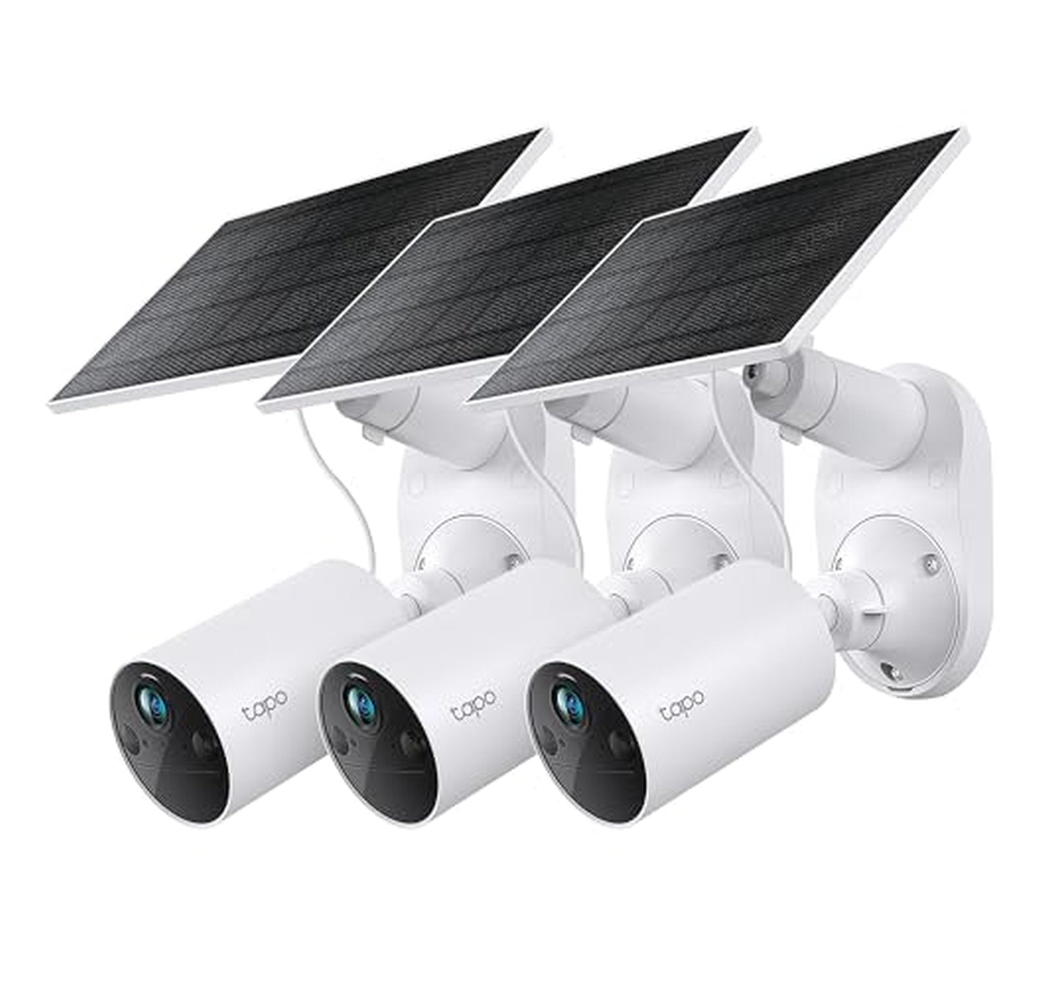 3 Pack Tapo 1080p Solar Wireless Outdoor Security Cameras