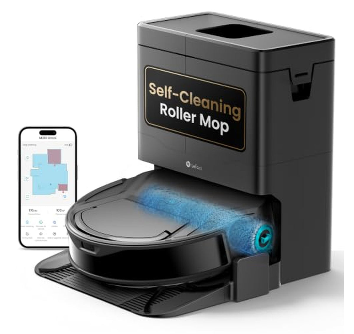 Self-Emptying Robot Vacuum and Mop