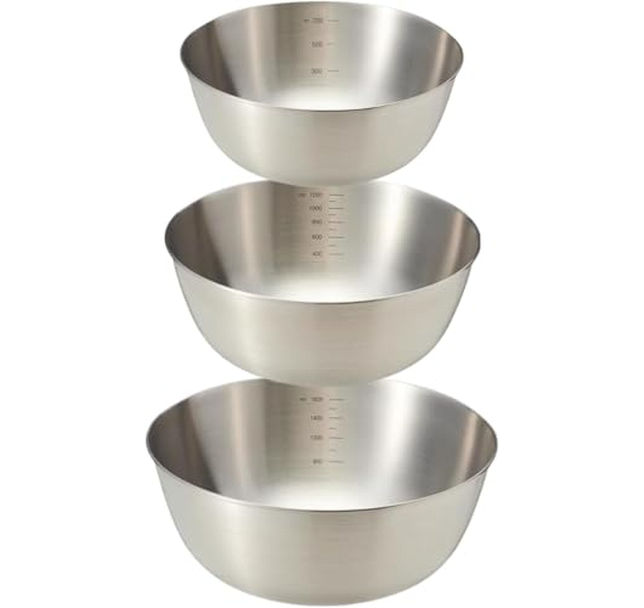 3 Pack Stainless Steel Mixing Bowls Set