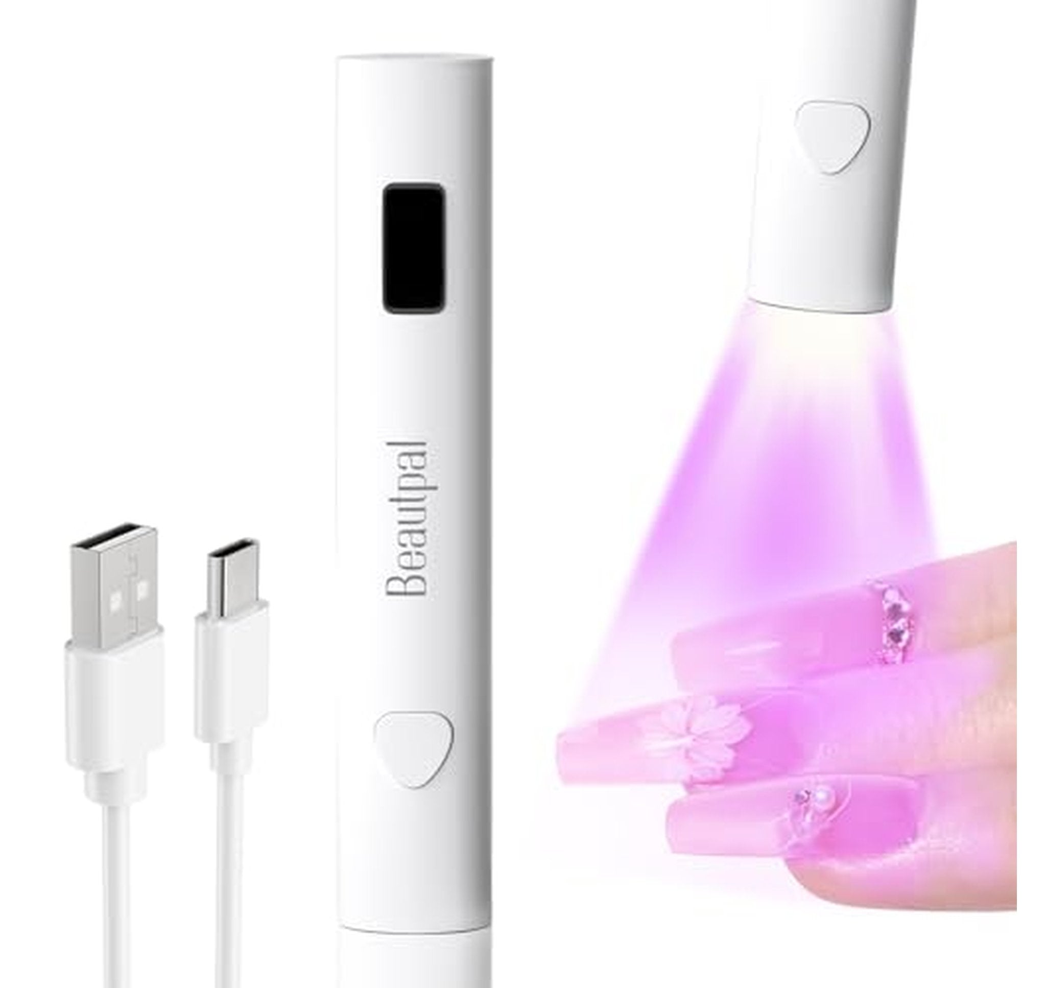 Cordless Rechargeable UV LED Nail Dryer Lamp