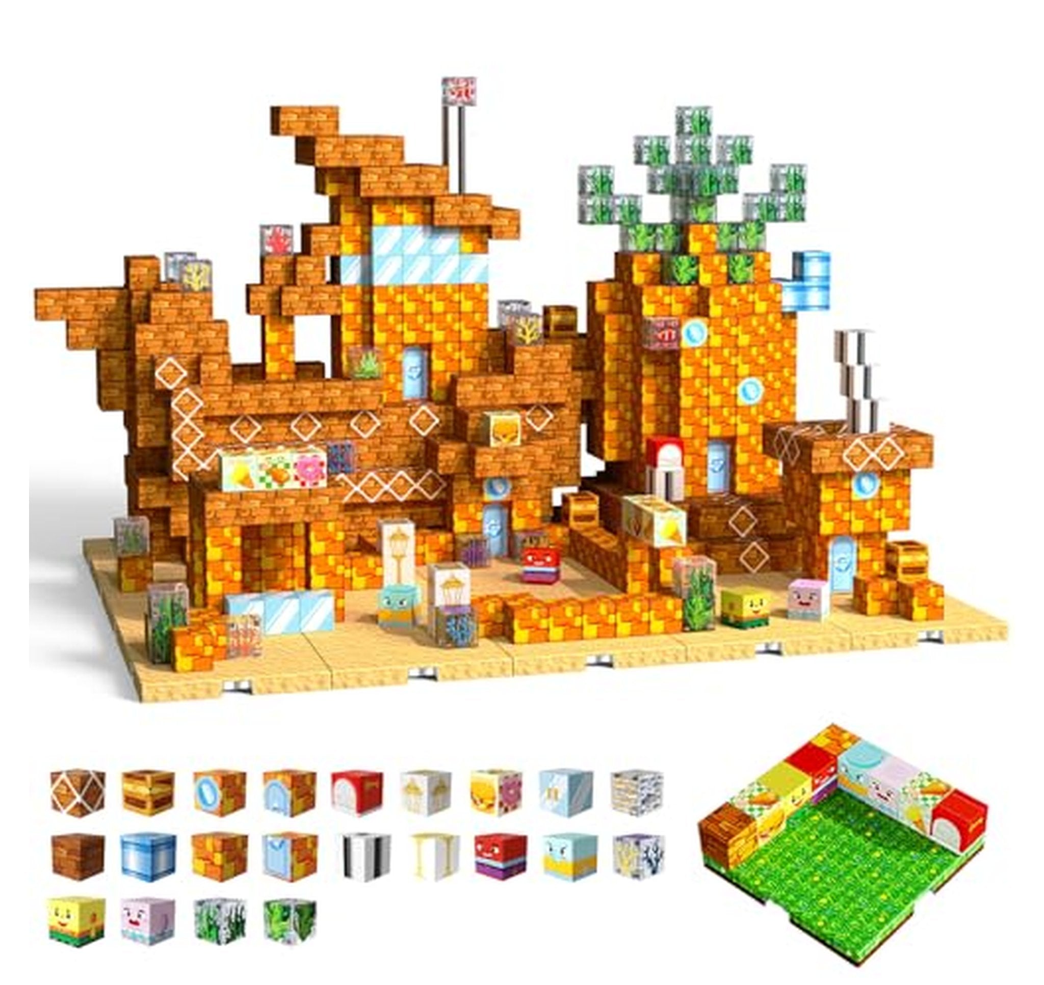 150 Piece Magnetic Building Blocks STEM Toy Set