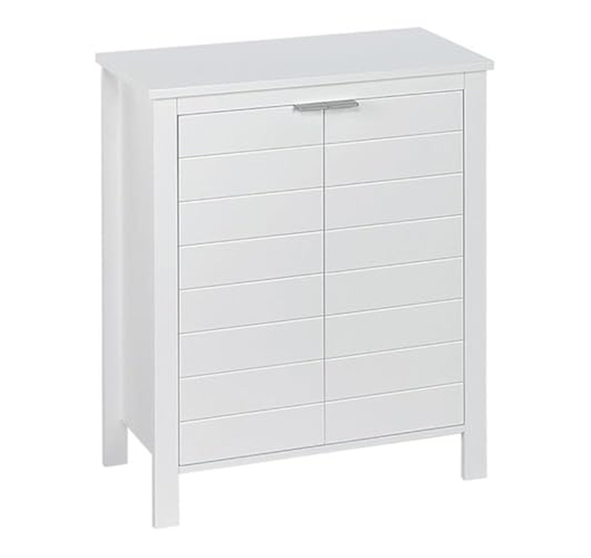 Freestanding Bathroom Storage Cabinet with Shelves and Doors