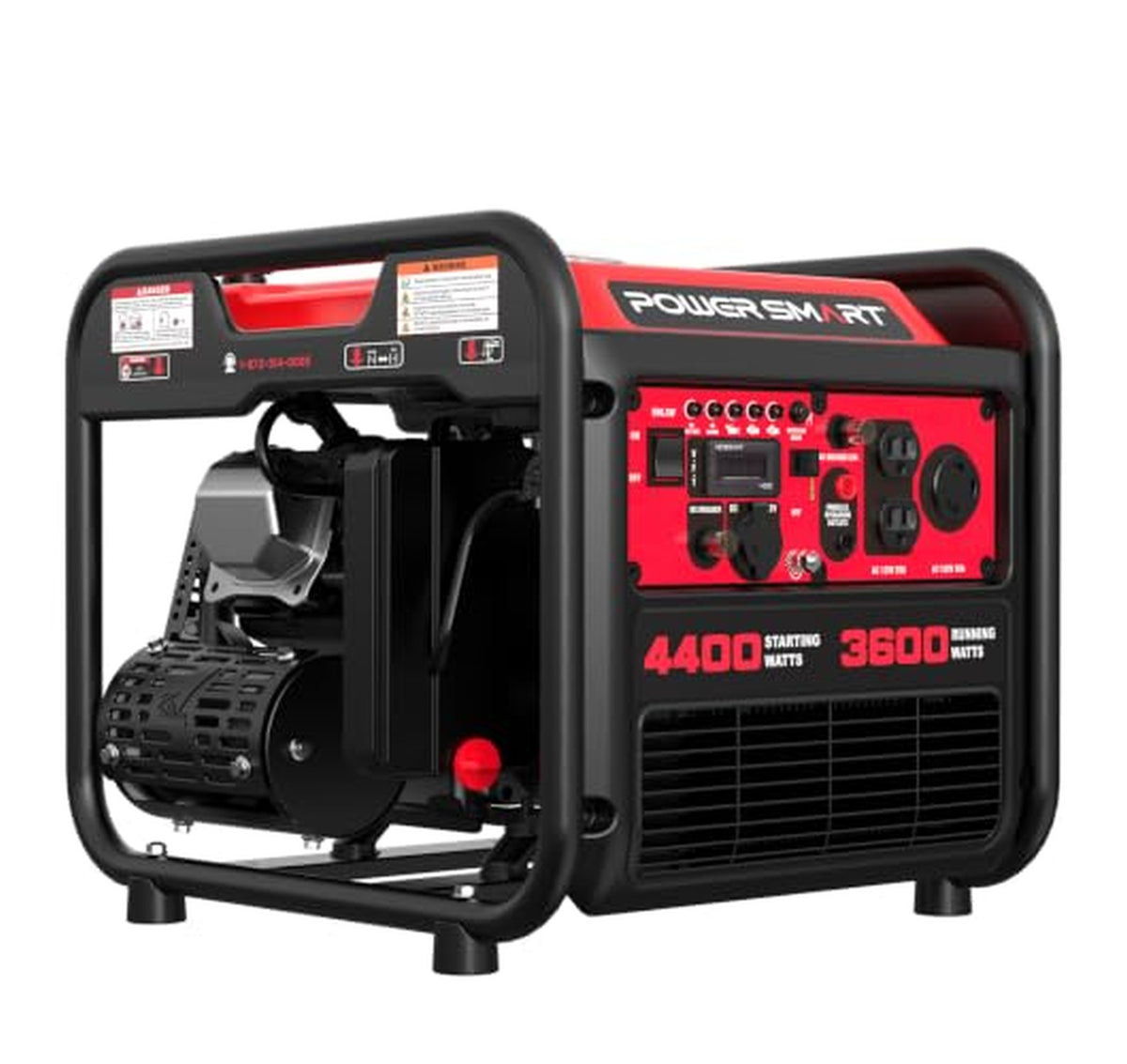 4400-Watt Gas Inverter Generator with CO Sensor