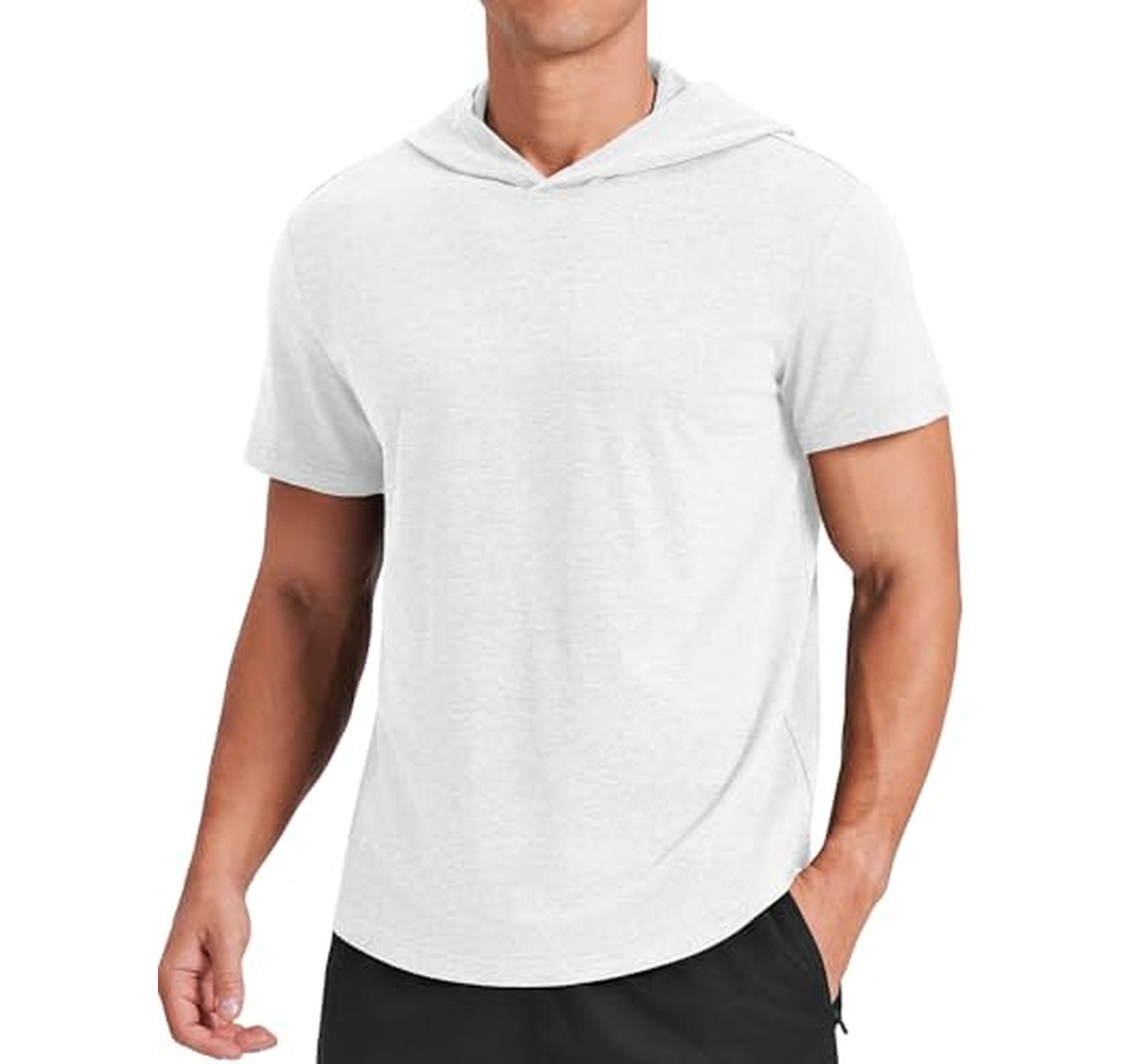 Lightweight Quick-Dry Short Sleeve Hooded T-Shirt (8 Colors)