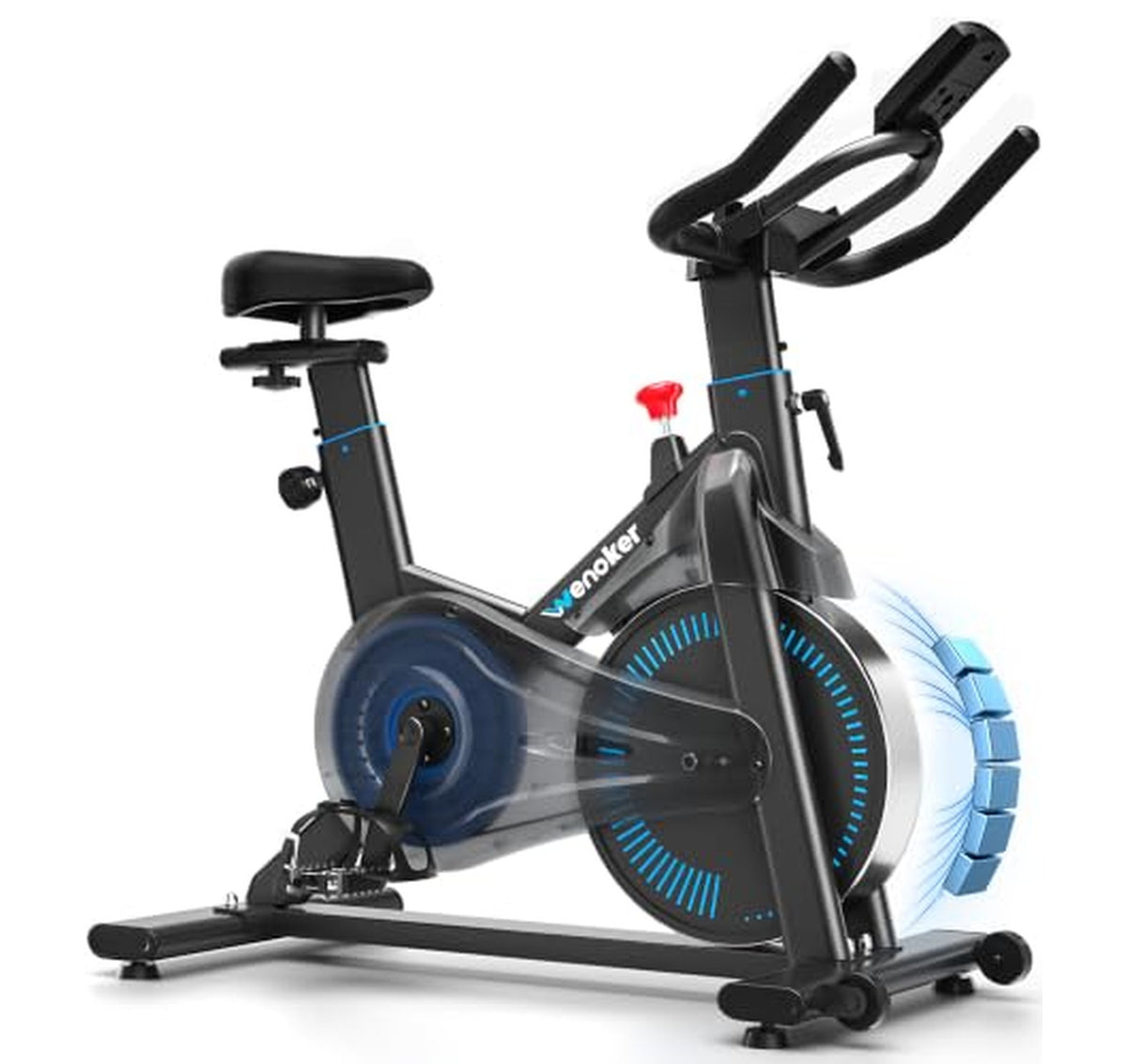 Magnetic Stationary Exercise Bike with Adjustable Seat