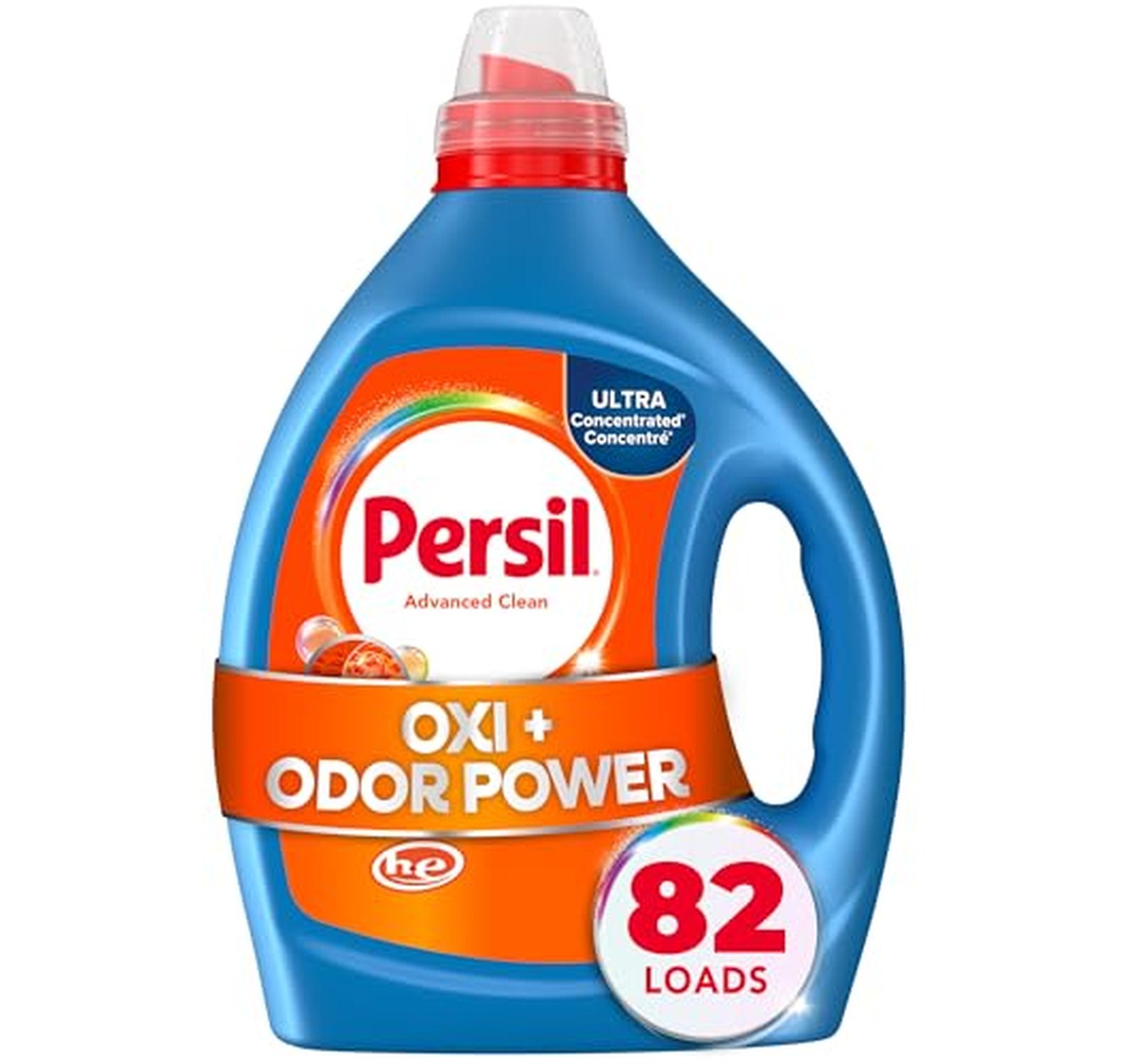 Persil Oxi+Odor Power HE Liquid Laundry Detergent 82.5oz