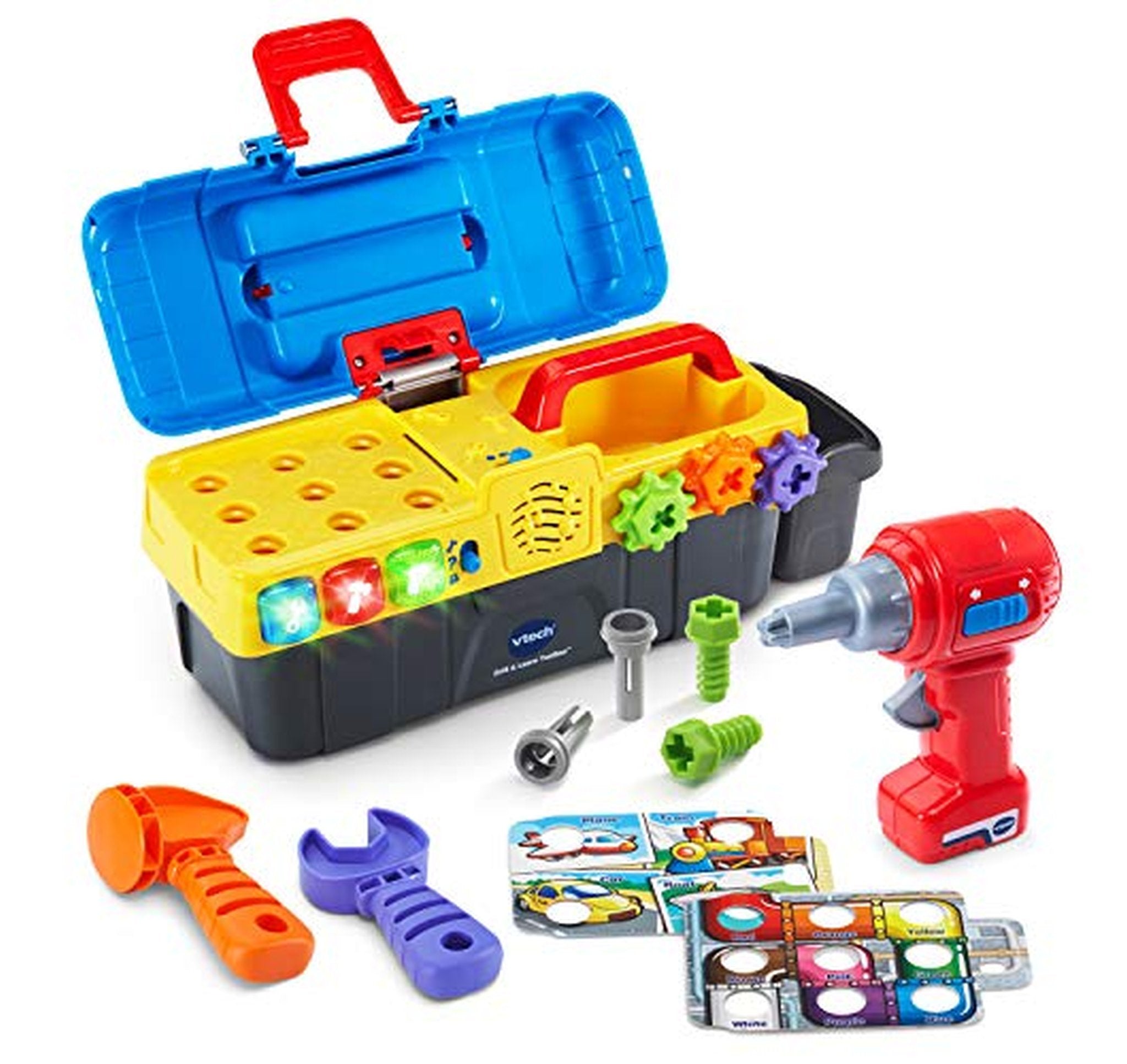 VTech Interactive Drill and Learn Toy Toolbox