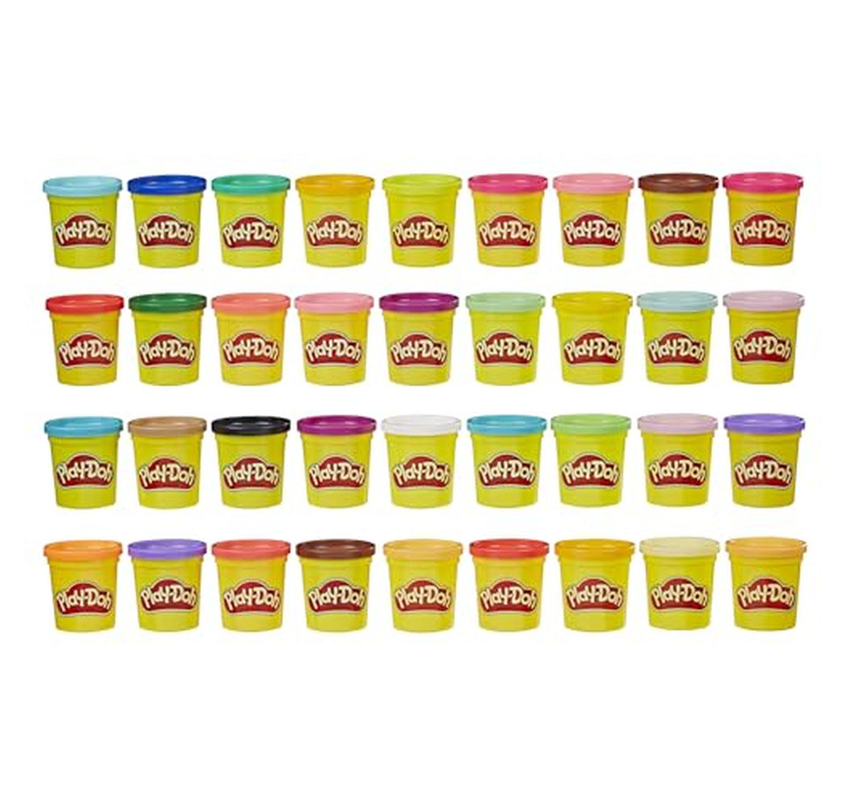 36 Pack Play-Doh Modeling Compound Cans