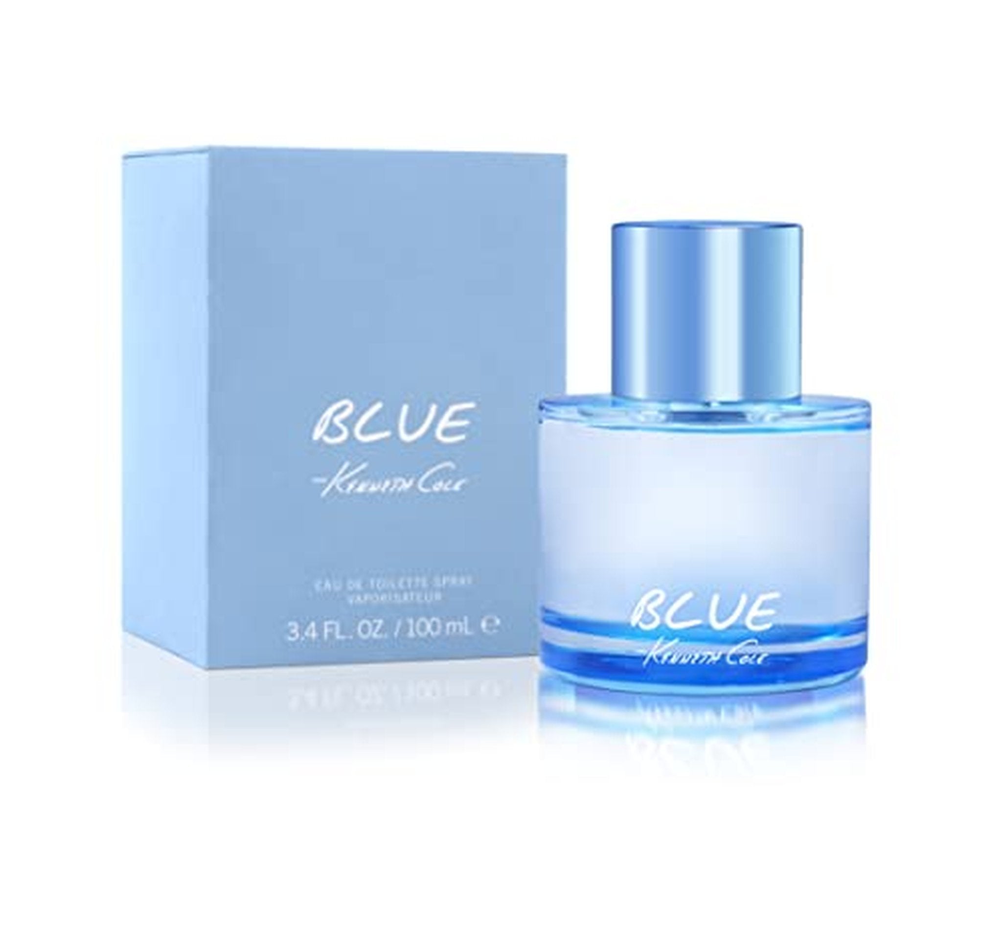 Kenneth Cole Blue Eau De Toilette Spray 3.4 Oz