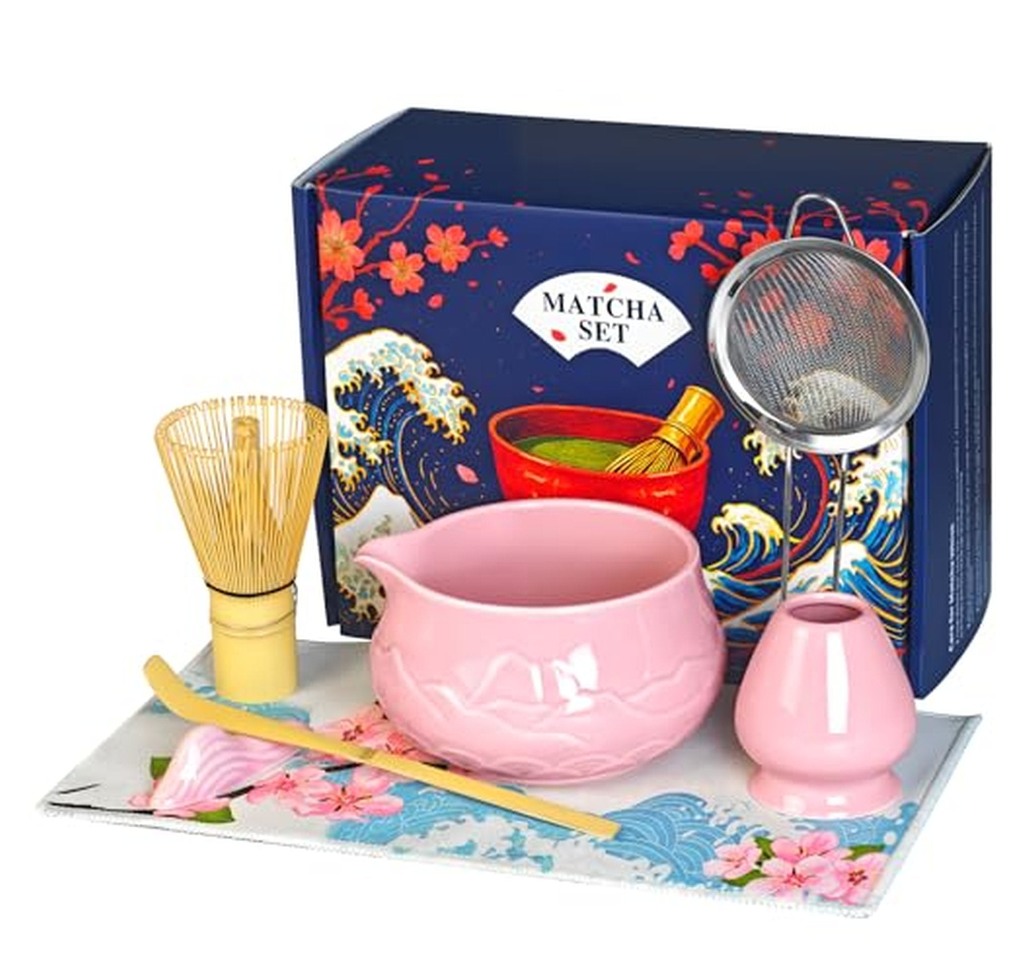 Matcha Tea Ceremony Whisk Set with Bowl