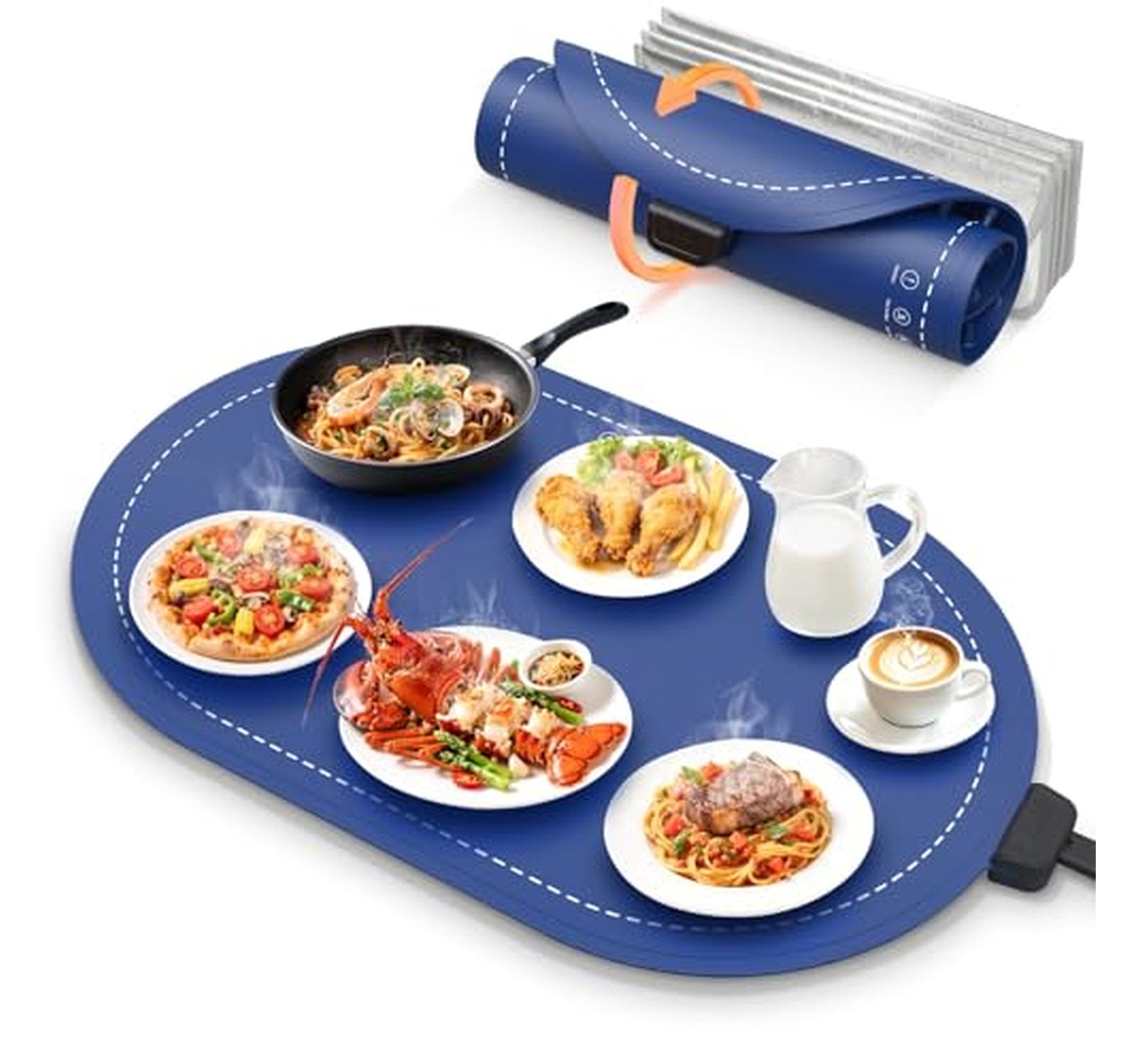Foldable Adjustable Temperature Buffet Food Warming Mat