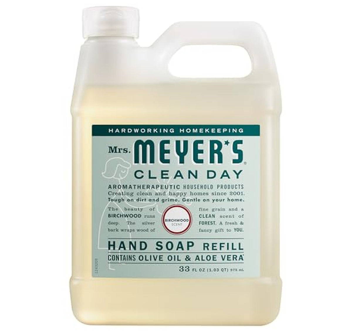 Mrs. MEYER'S Birchwood Hand Soap Refill 33 Fl Oz