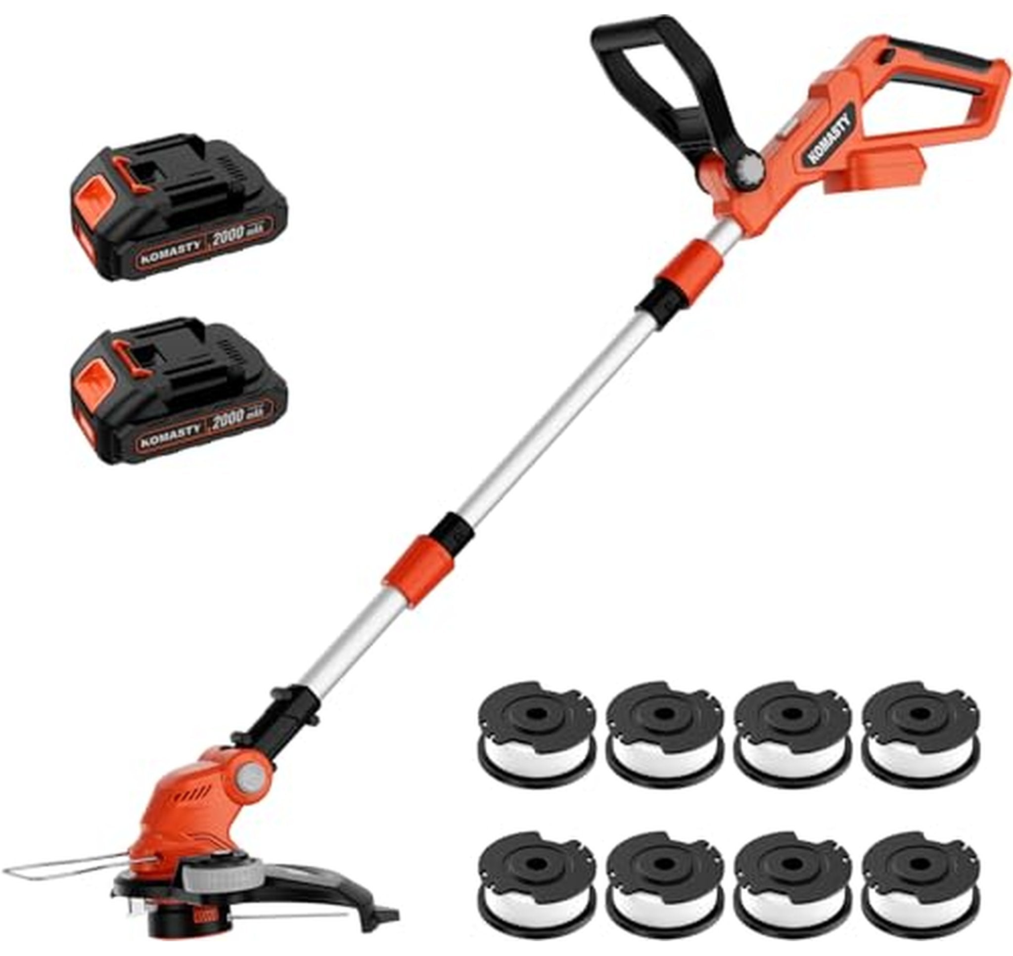 20V Cordless String Trimmer with 2 Batteries