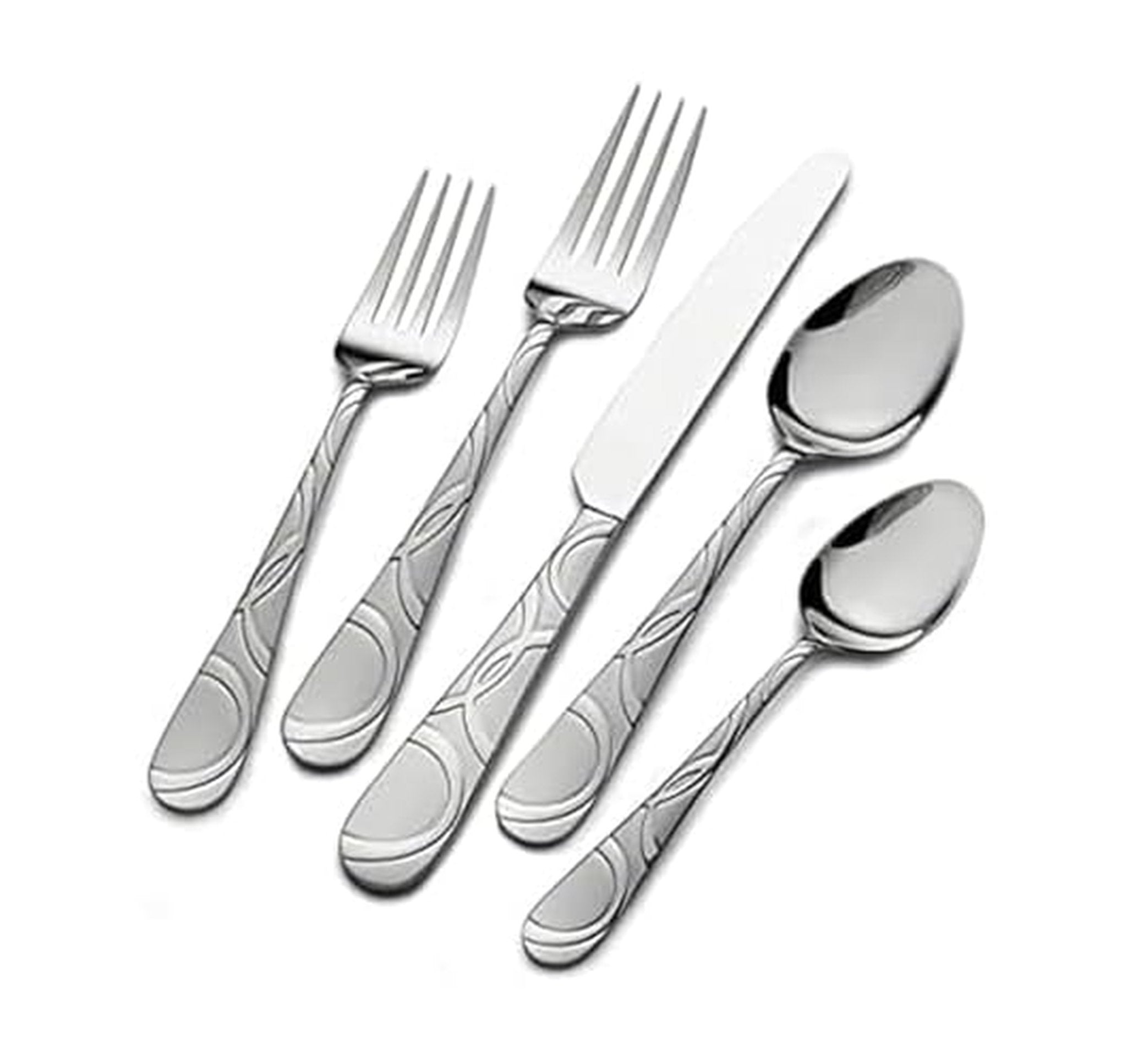 Pfaltzgraff 53-Piece Stainless Steel Silverware Set