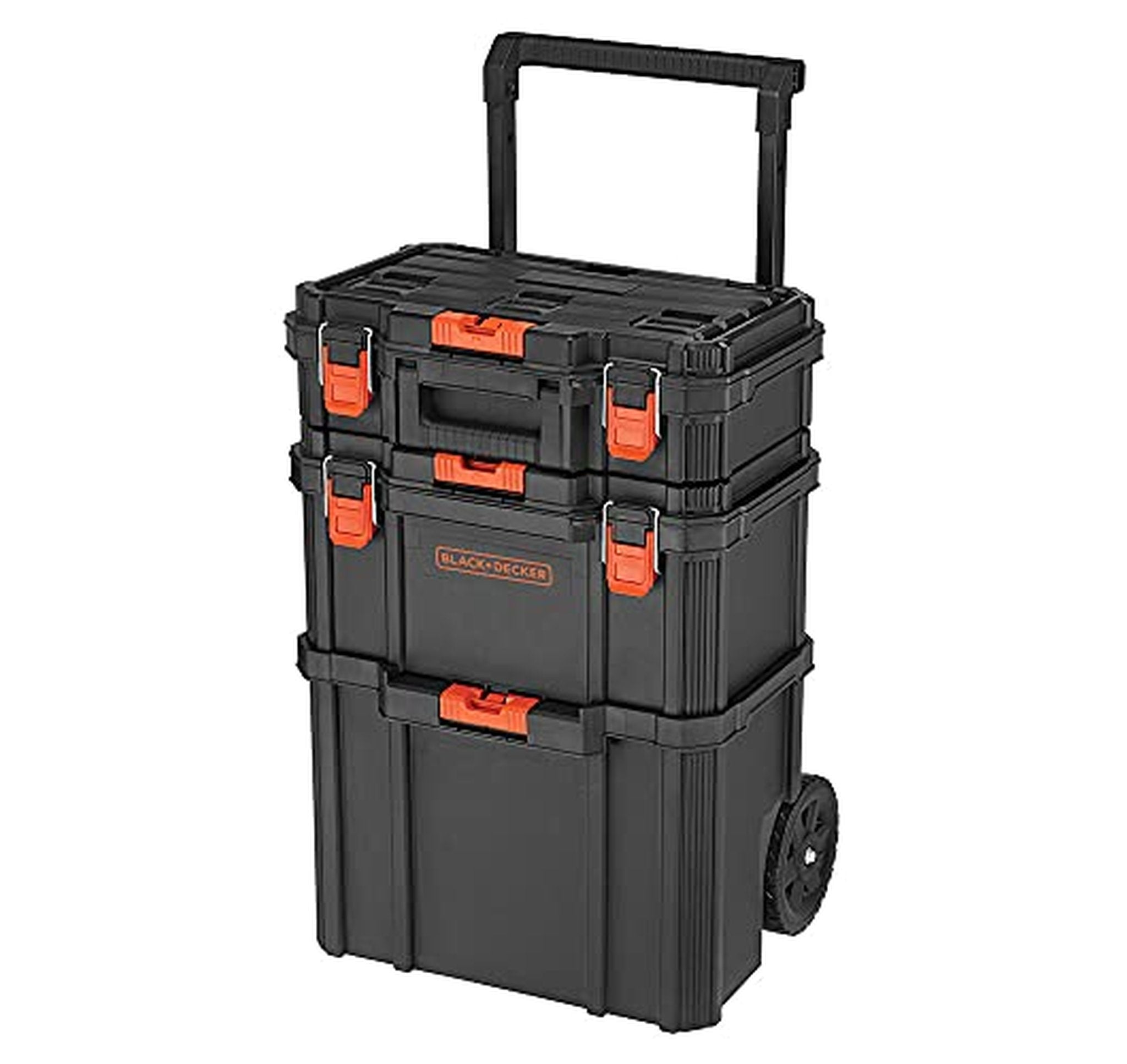 3 Piece BLACK+DECKER Stackable Tool Storage System