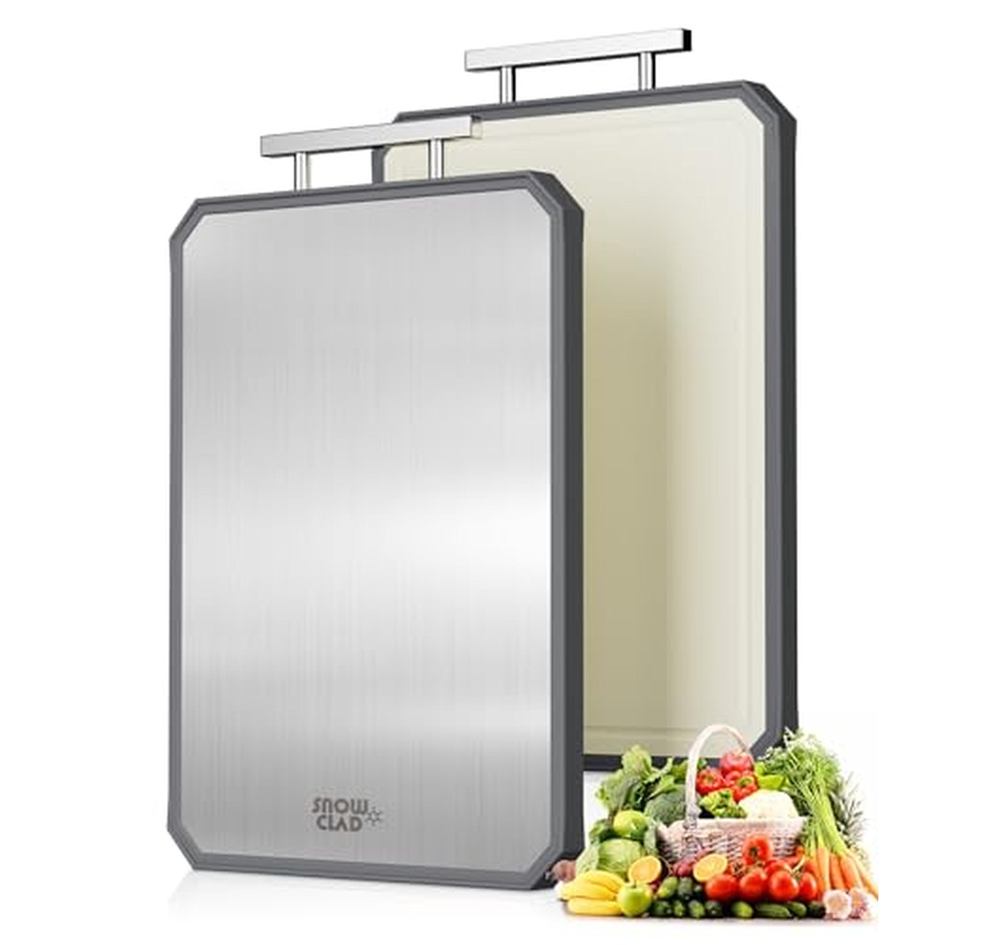 Stainless Steel Non-Toxic Kitchen Cutting Board