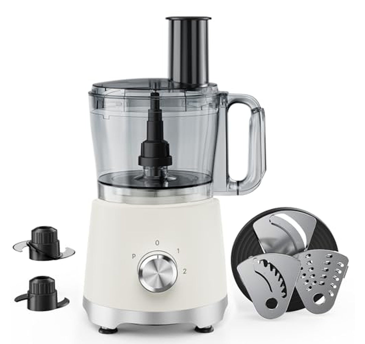 10.5 Cup 600W Food Processor with Slicer
