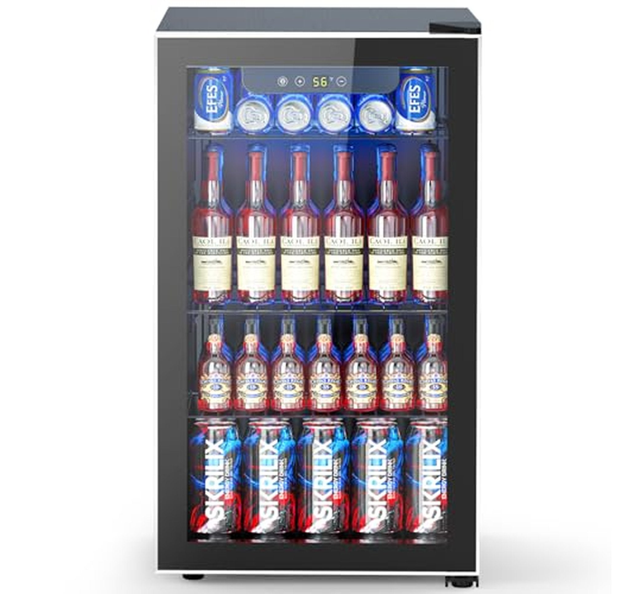 95 Can 26 Bottle Beverage Refrigerator Mini Fridge