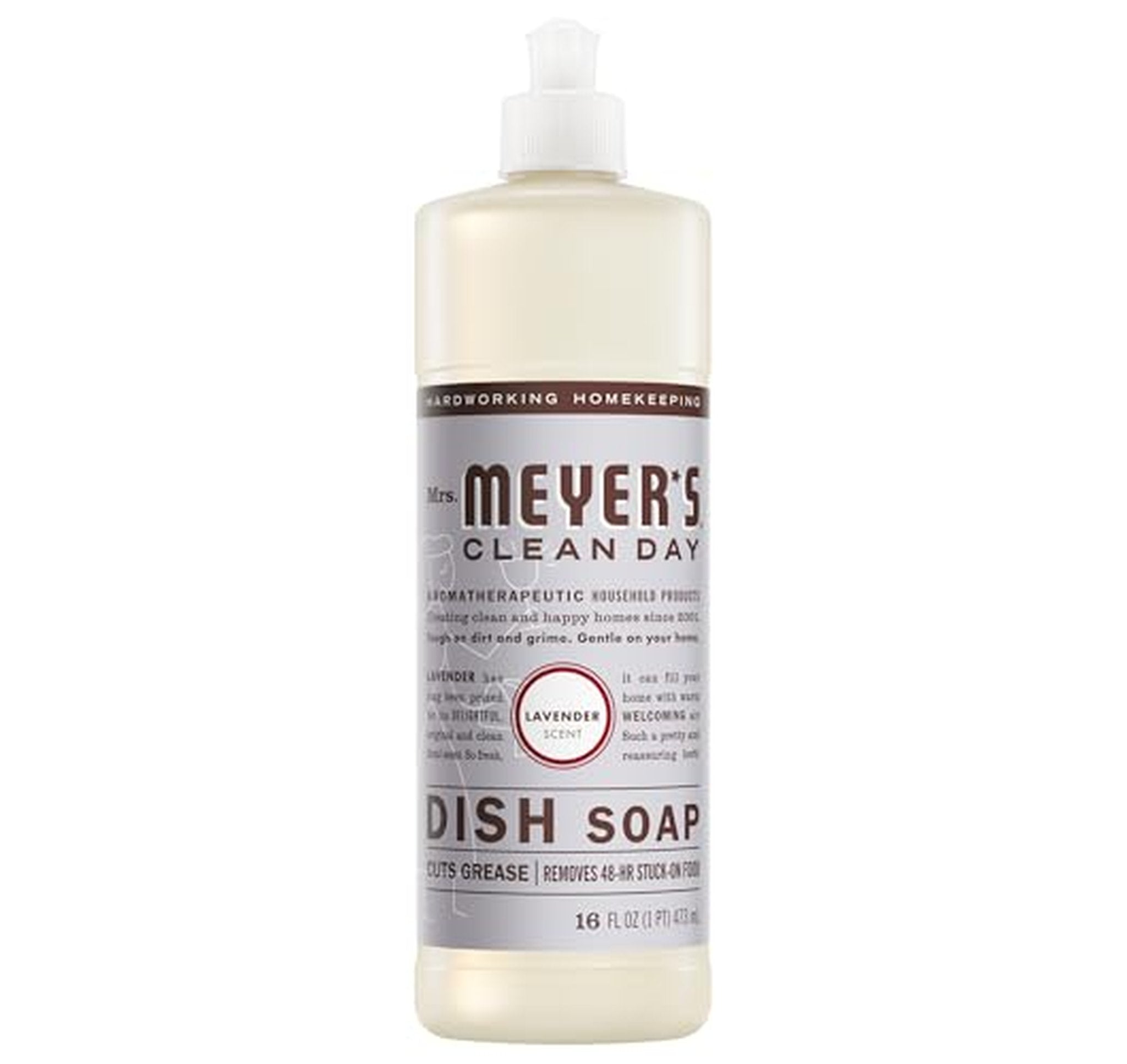 Mrs. MEYER'S Lavender Liquid Dish Soap 16 Ounce