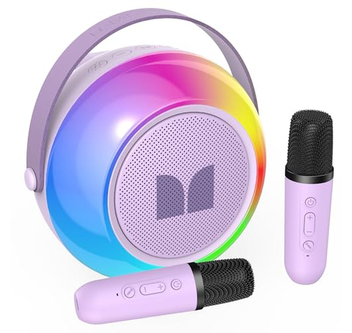 Monster Bluetooth Karaoke Machine with 2 Wireless Microphones