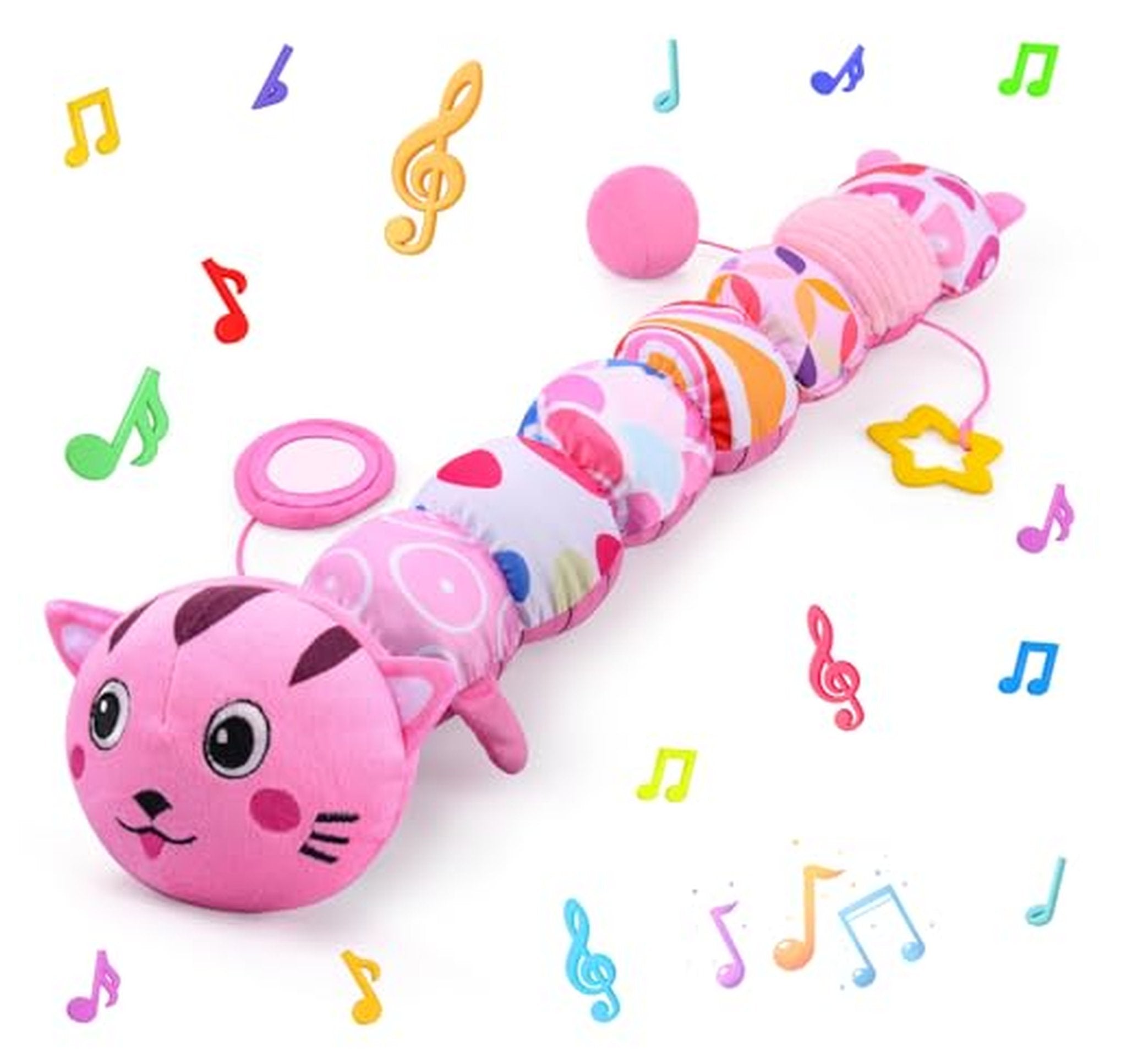 Baby Sensory Tummy Time Toy with Mirror