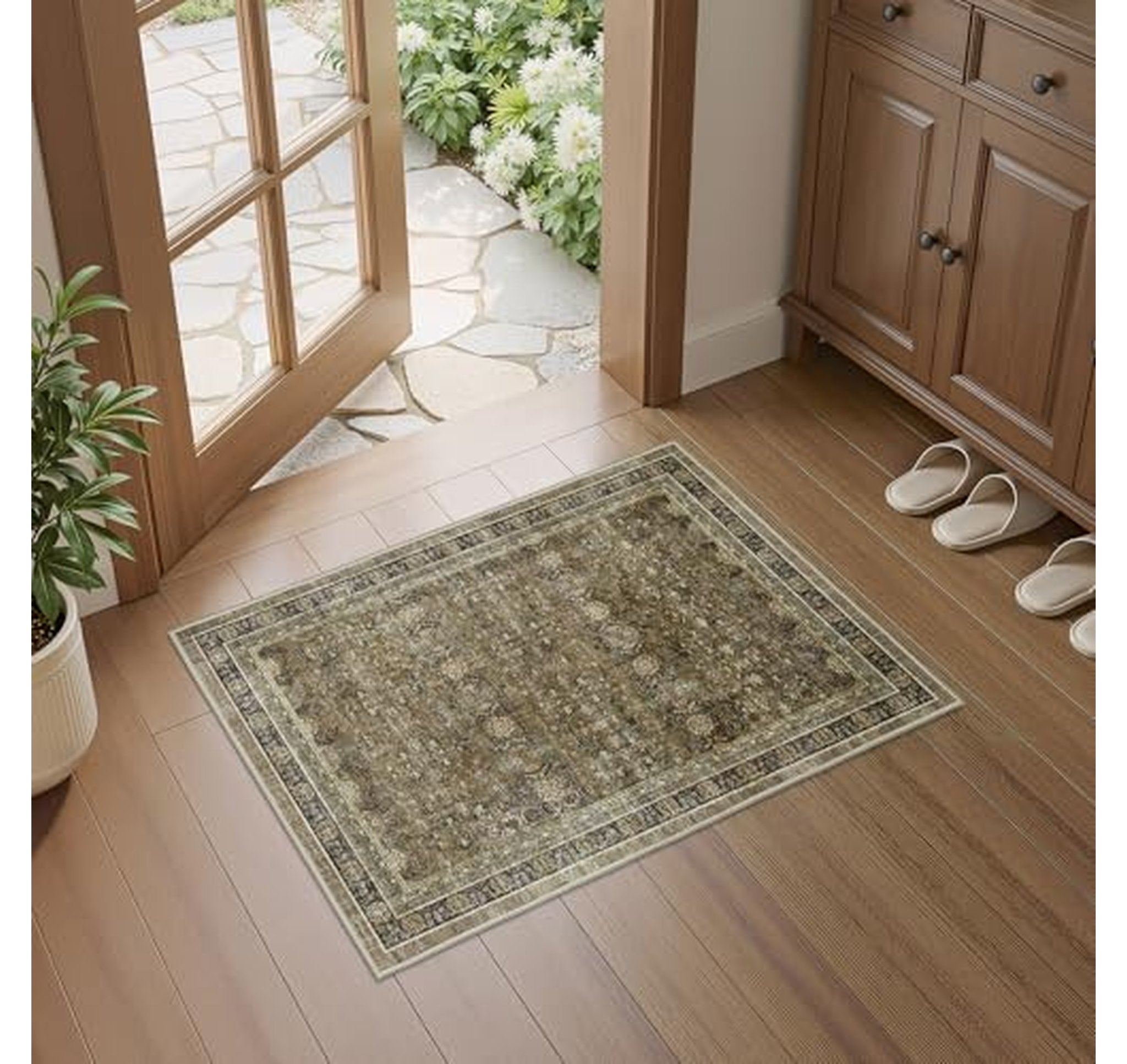 Low Pile Washable Indoor Door Rug Runner