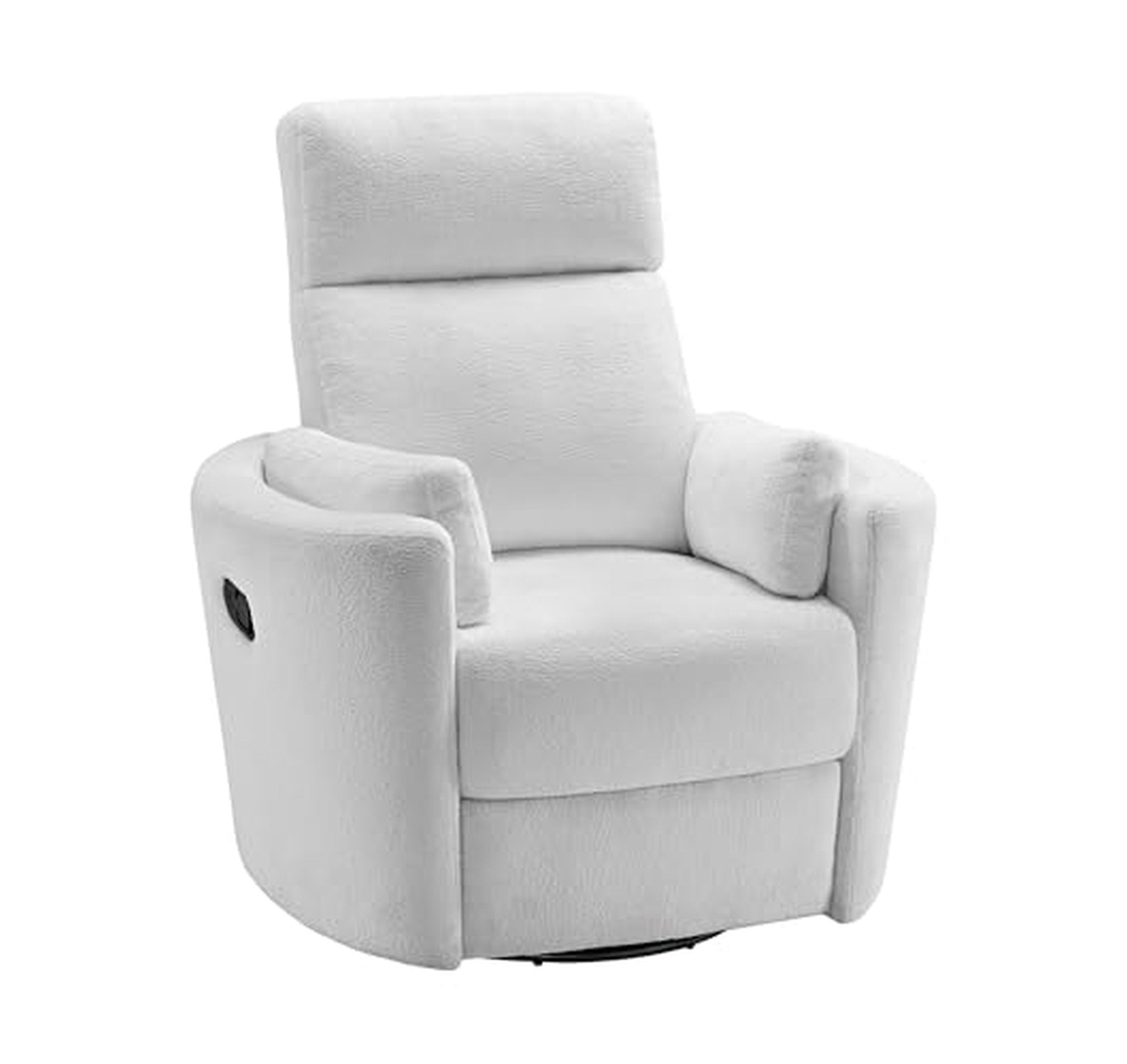 Upholstered Swivel Glider Recliner Rocking Chair