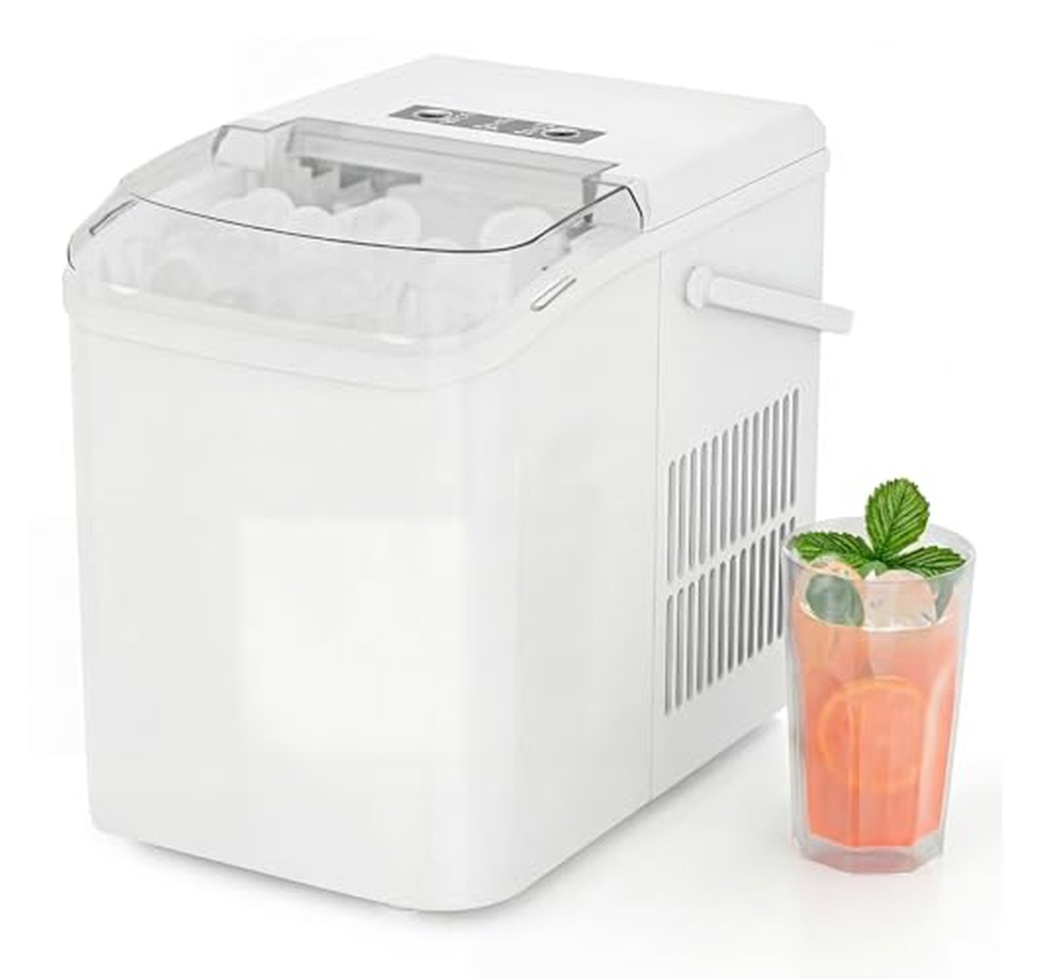 Portable Countertop Ice Maker Machine 26lb Auto-Cleaning