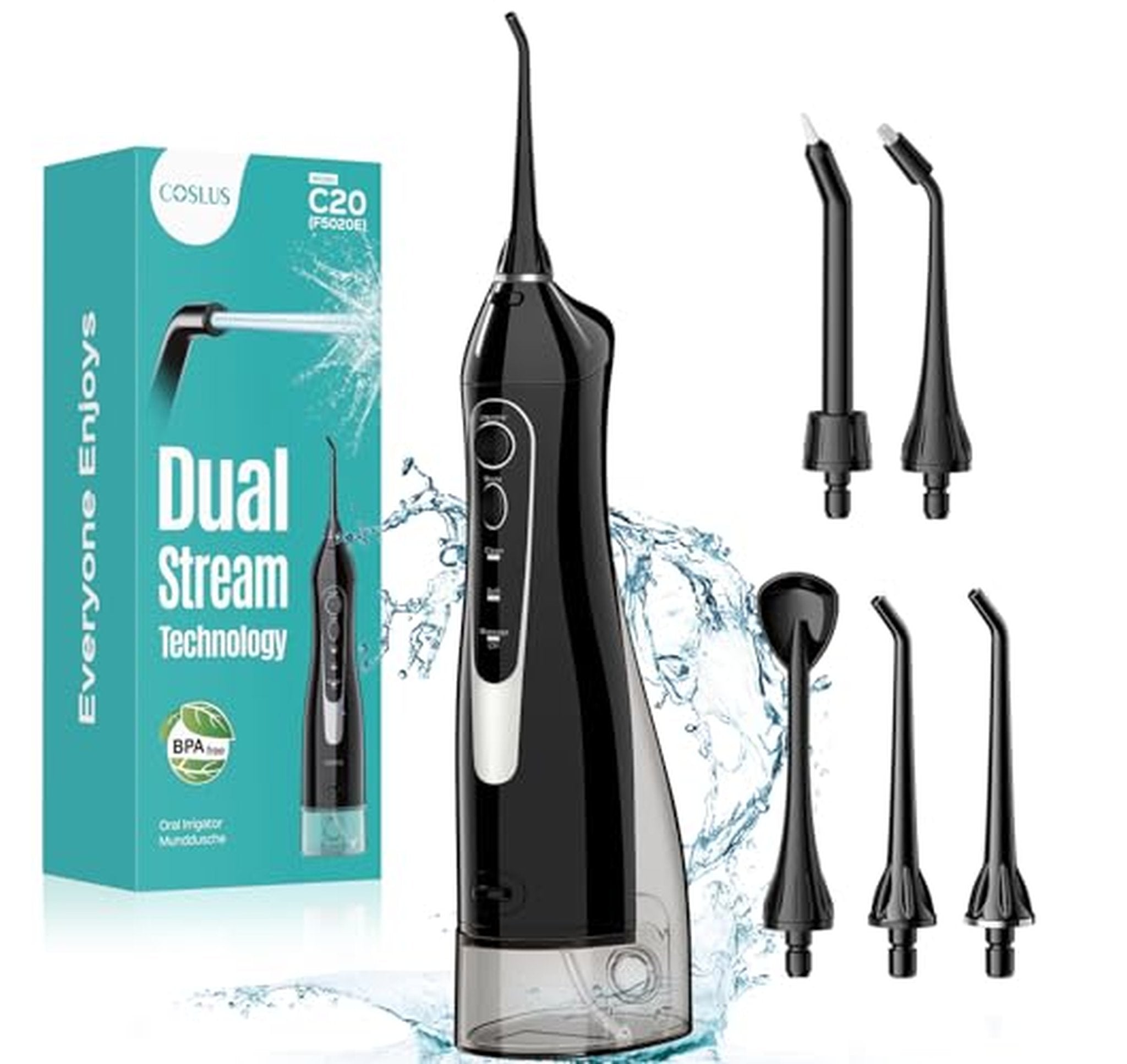 Cordless Rechargeable Water Dental Flosser 300ML