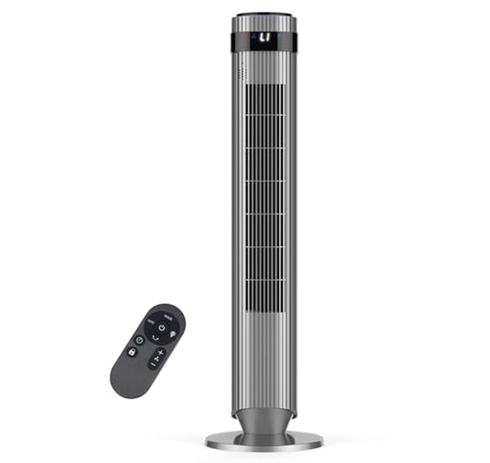 Quiet Oscillating Tower Fan with Remote and Timer