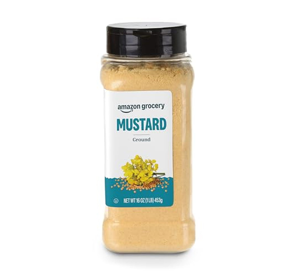 Ground Mustard Powder, 16 Ounce Jar