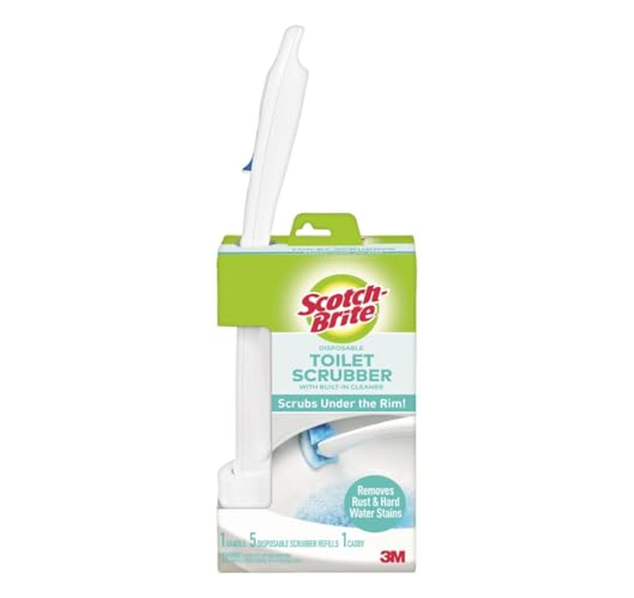 Scotch-Brite Disposable Toilet Scrubber Starter Kit