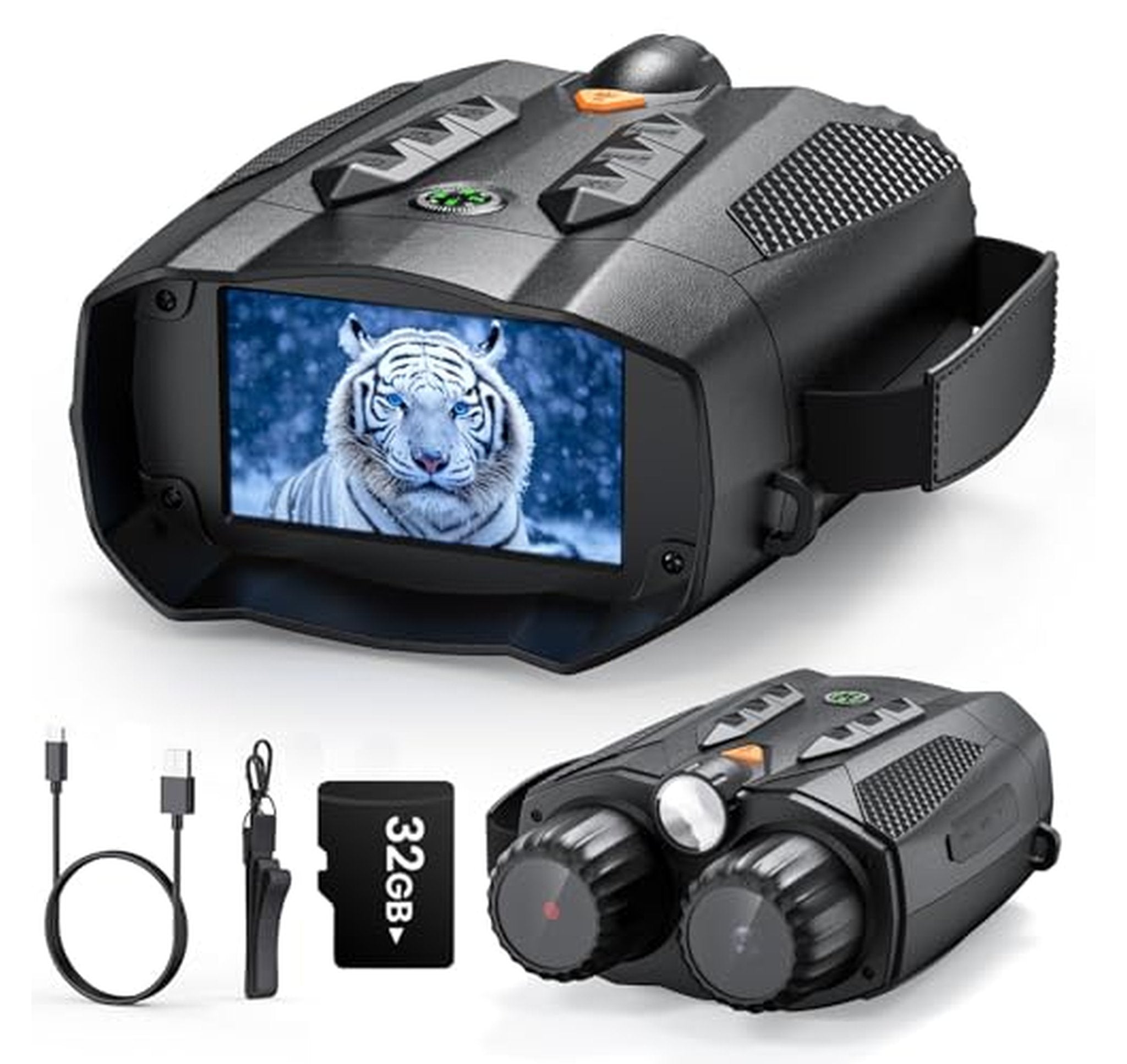 4K Digital Night Vision Binoculars with IR Zoom