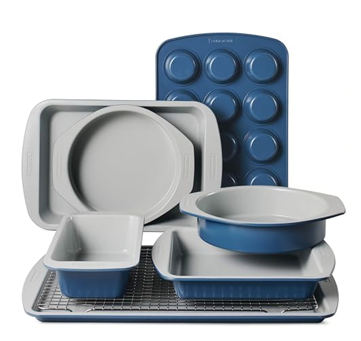 8 Piece Tramontina Ceramic Nonstick Baking Pan Set