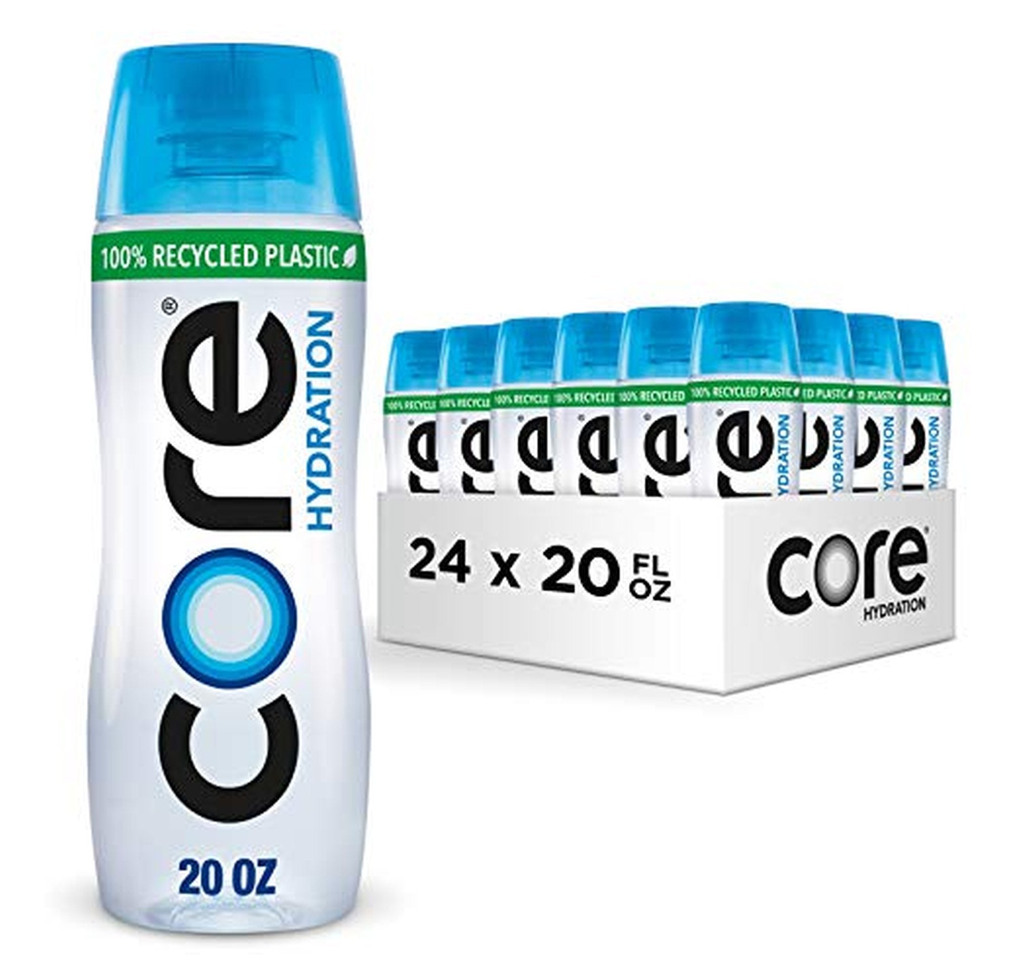 24 Pack Core 7.4 pH Enhanced Water 20oz