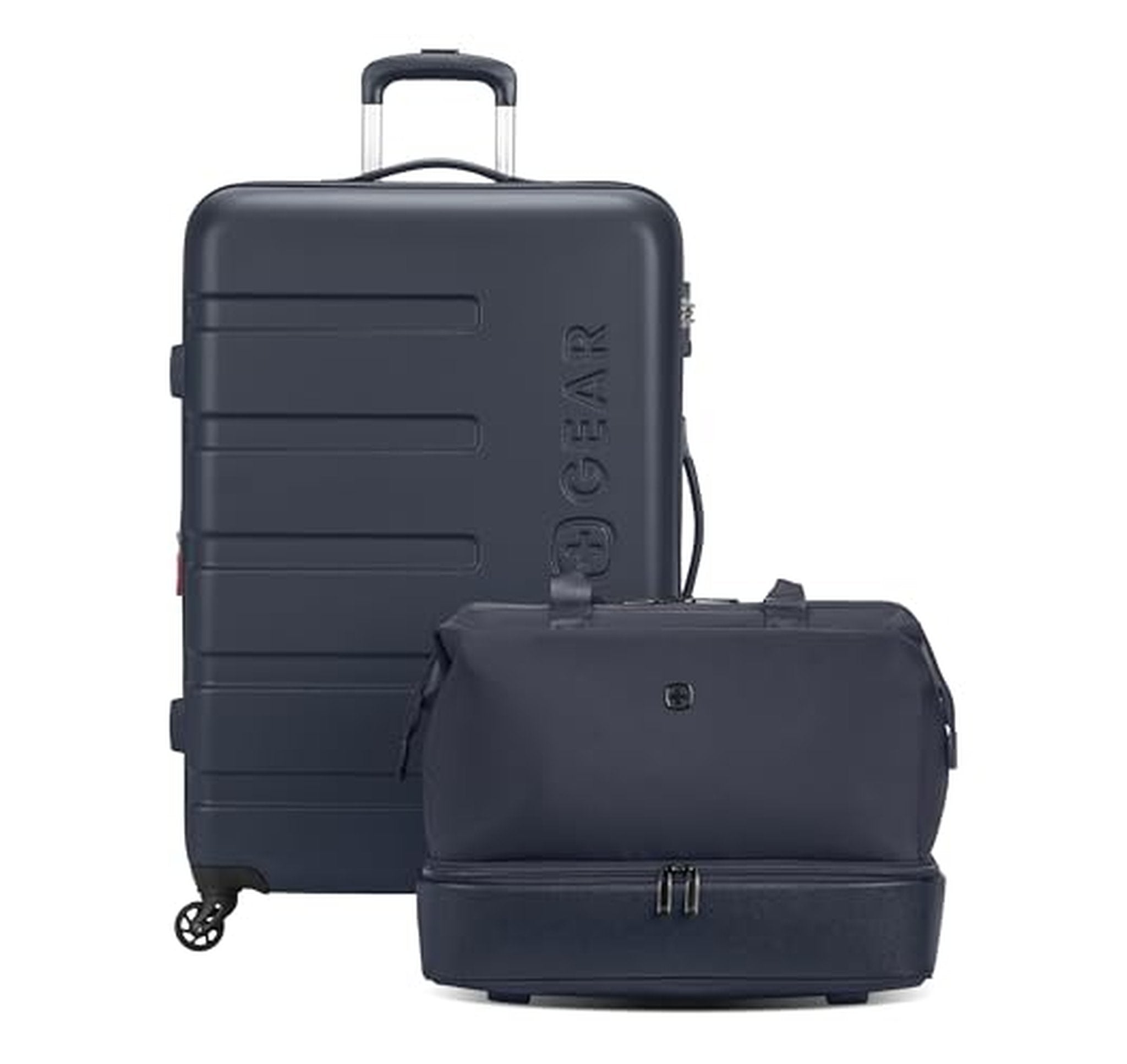 2 Piece SwissGear Hardside Expandable Spinner Luggage Set