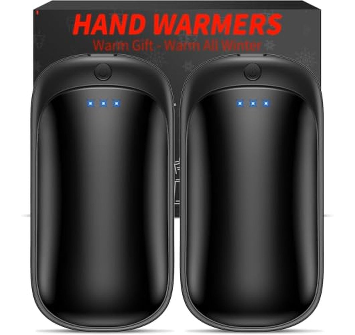 2 Pack Rechargeable Electric Hand Warmers
