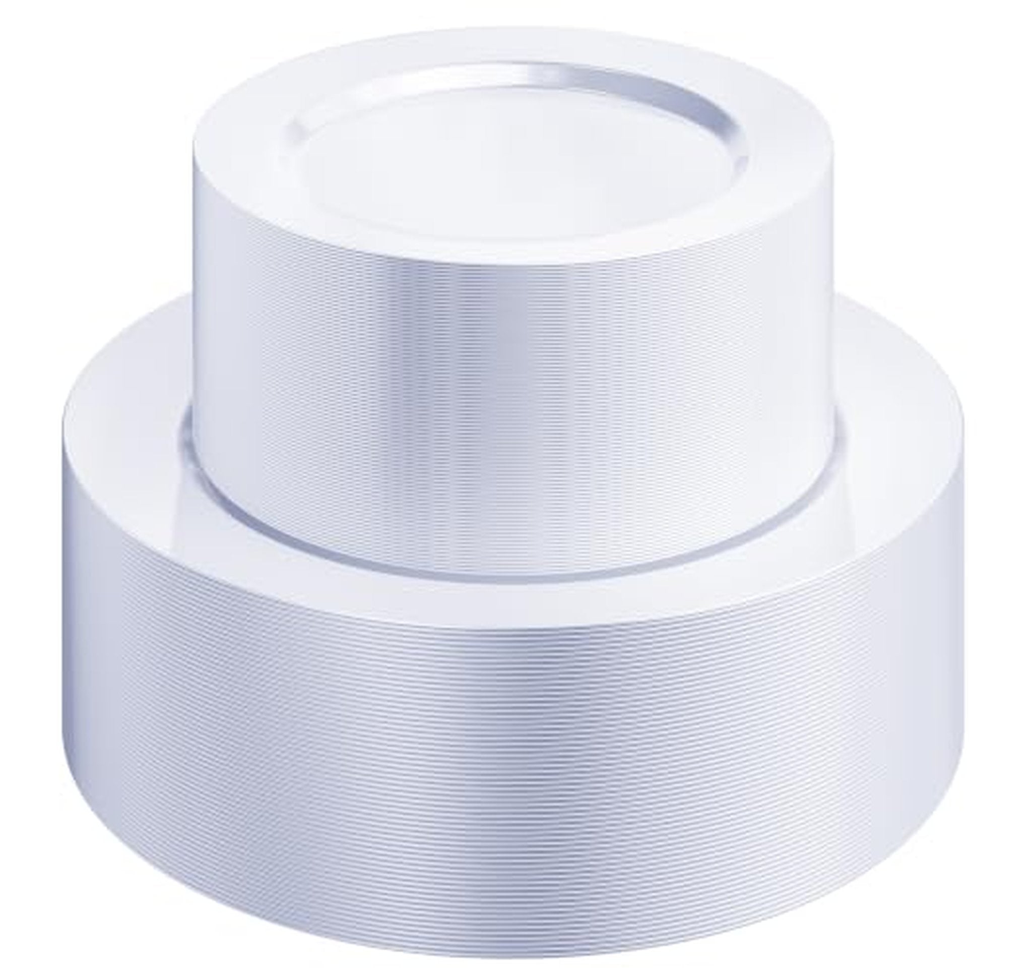 120 Count Disposable Plastic Party Plates
