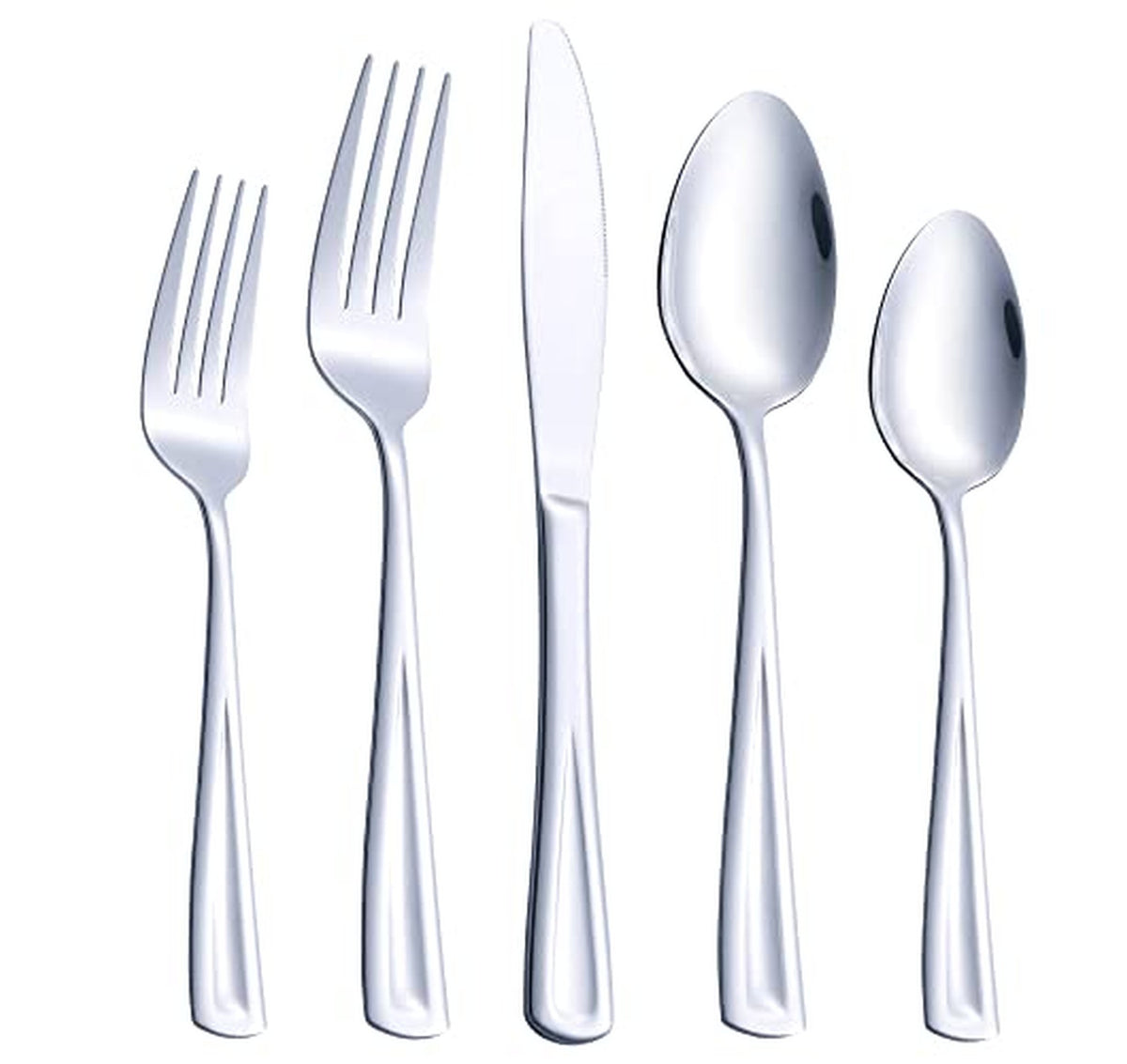 30-Piece Stainless Steel Silverware Flatware Set for 6