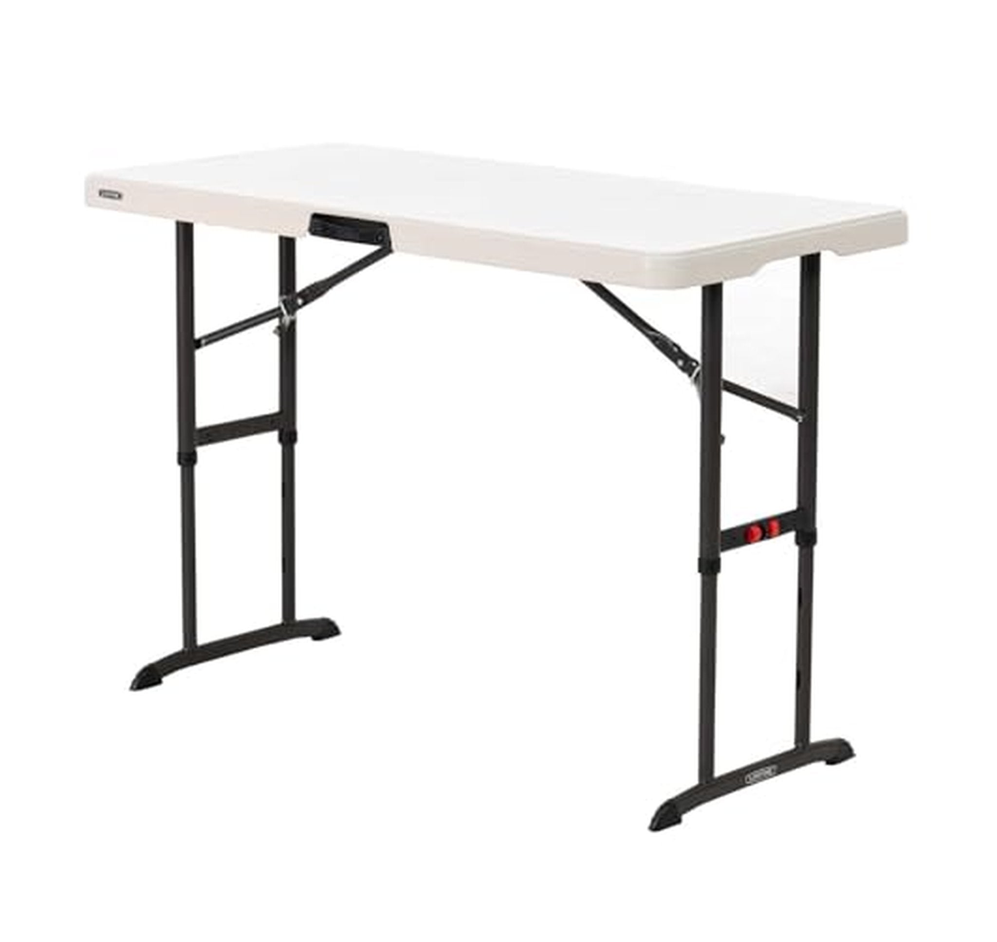 LIFETIME 4-Foot Adjustable Folding Table
