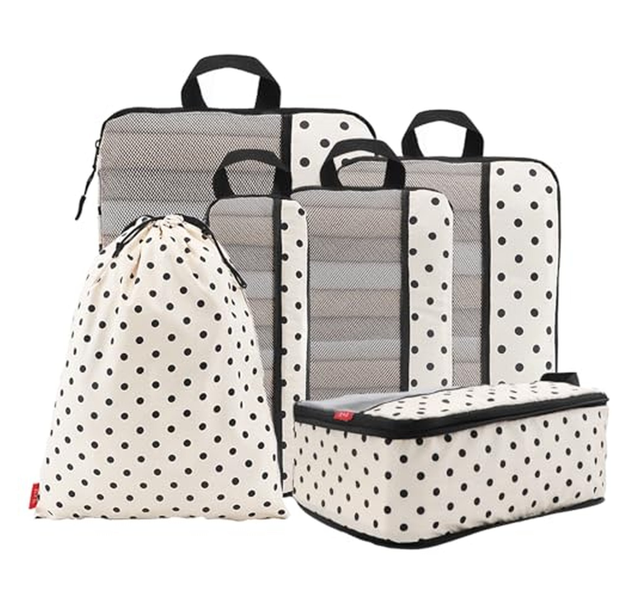 6 Pack Compression Packing Cubes Travel Organizer Set