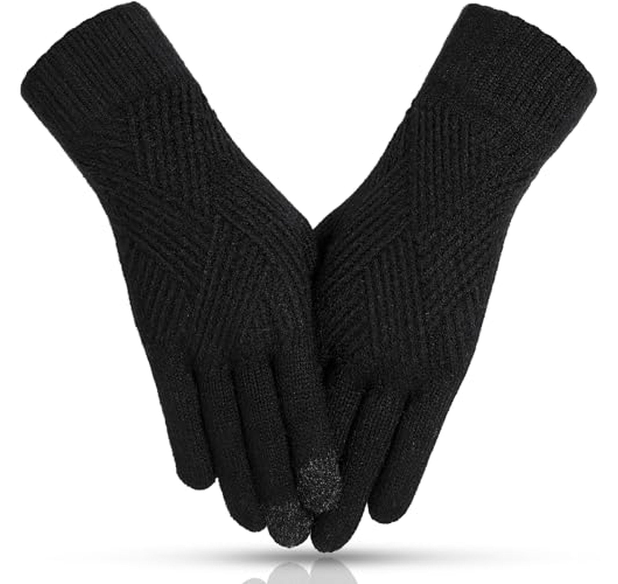 Touchscreen Fleece Lined Winter Gloves for Women