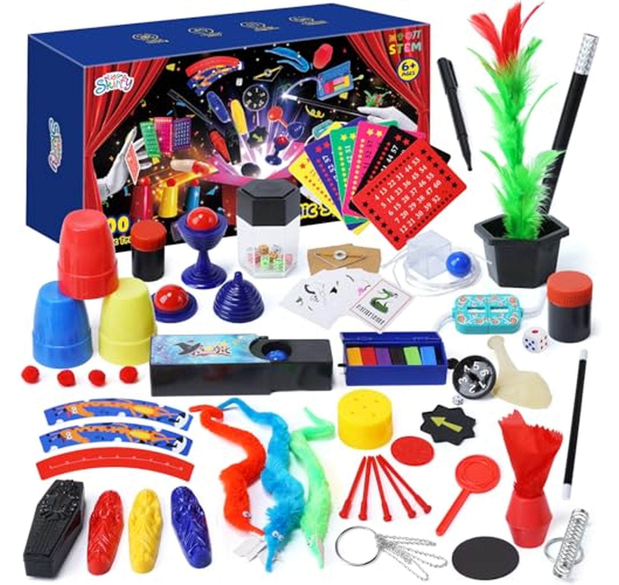 100 Trick Kids Magic Set with Wand