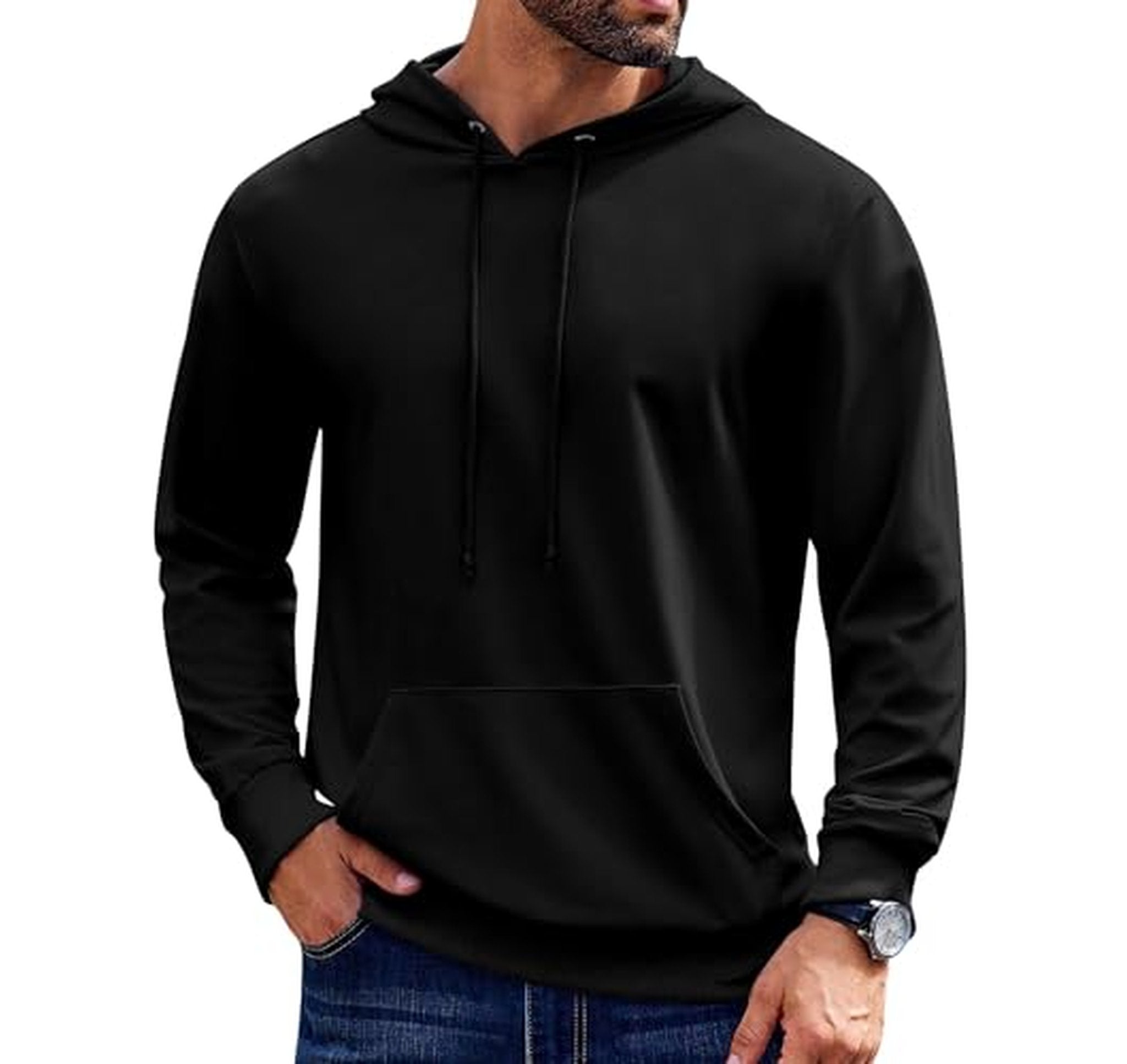 Midweight Fleece Pullover Hoodie Sweatshirt
