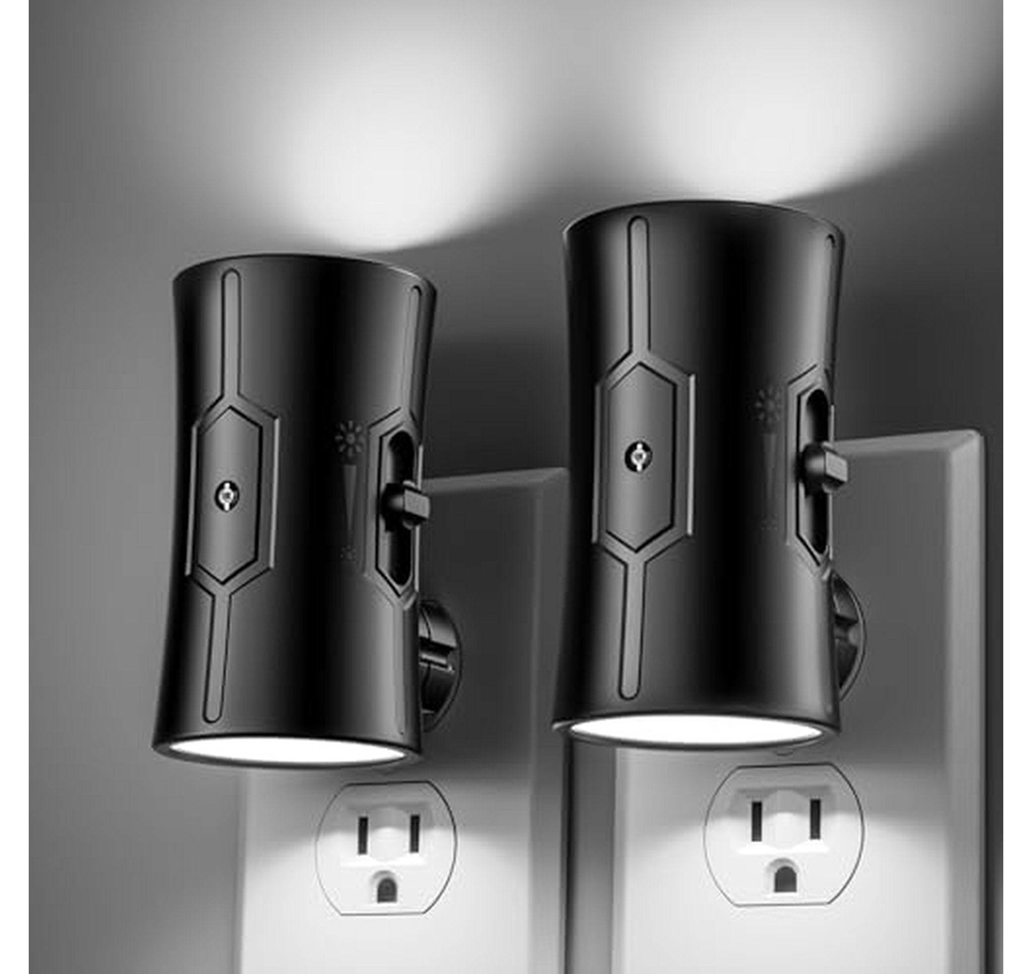 2 Pack Dimmable LED Night Light Plug In