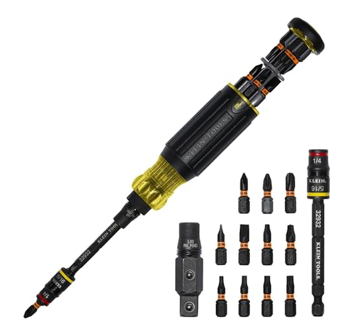 Klein Tools 16-in-1 Impact-Rated Hybrid Screwdriver