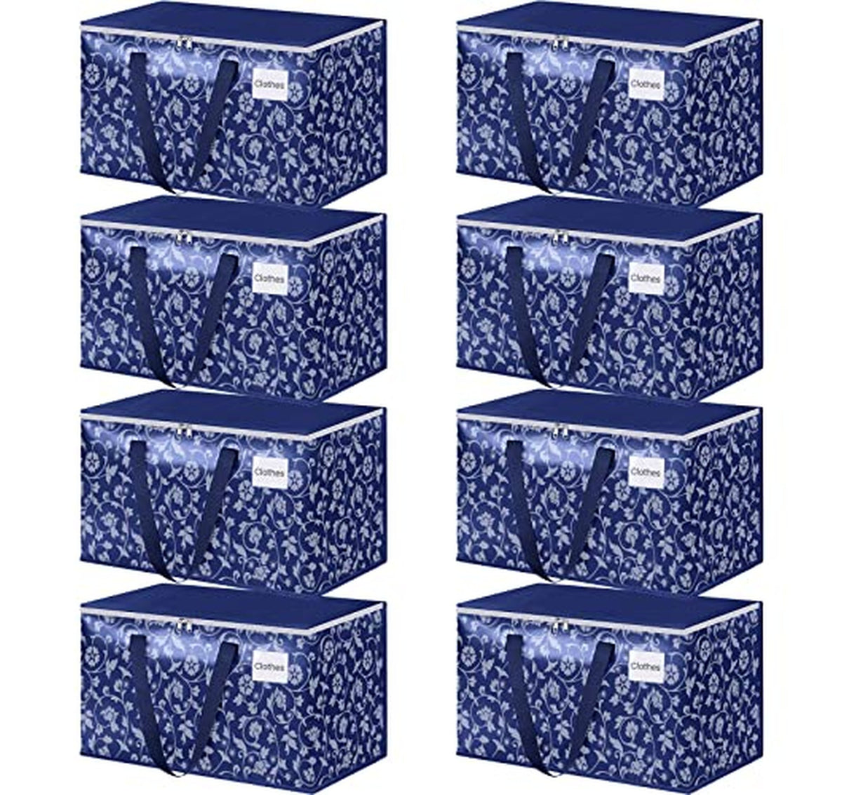 8 Pack Extra Large 100L Heavy Duty Moving Bags