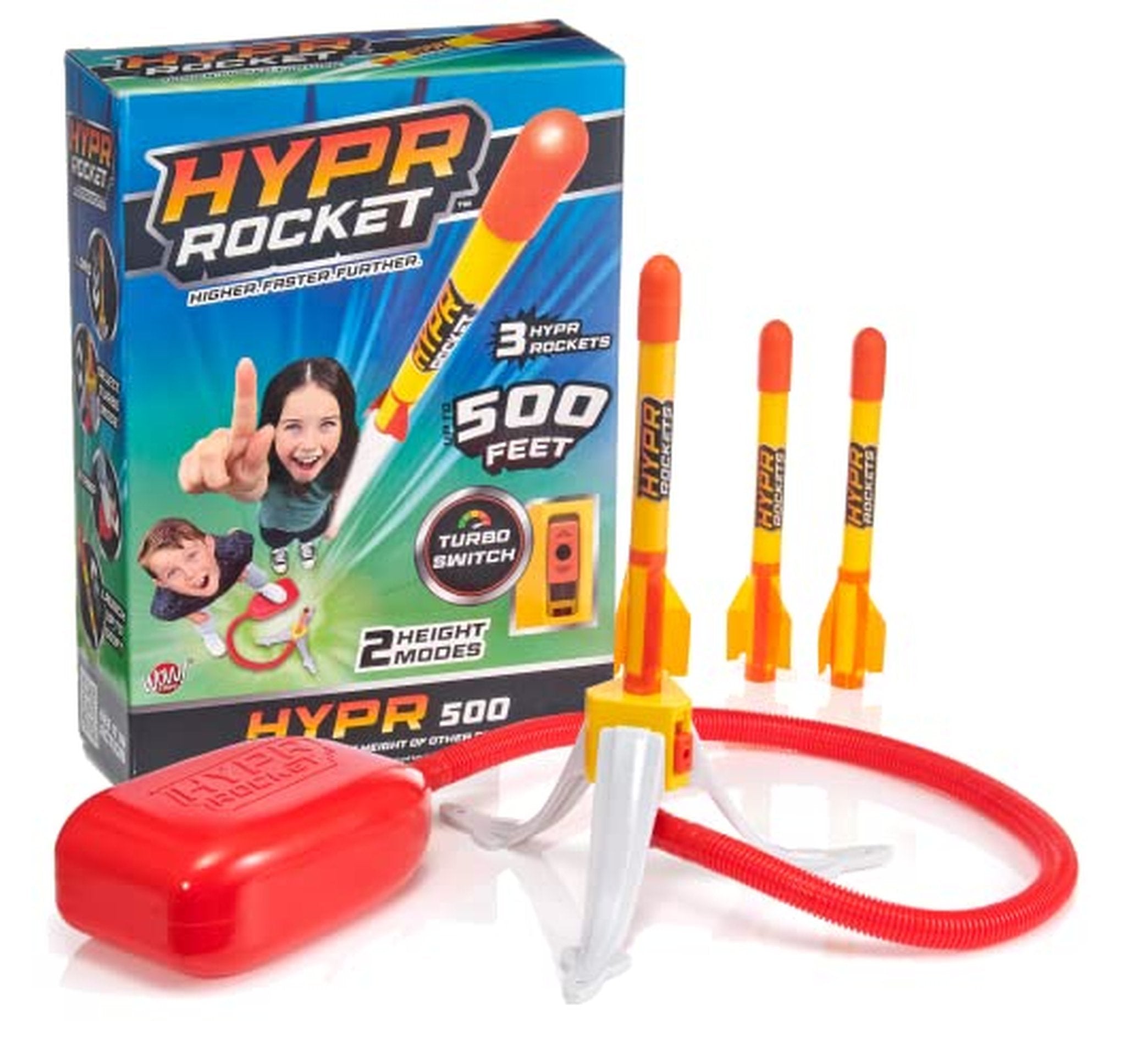 Flybar Hypr Turbo Rocket Launcher with 3 Rockets